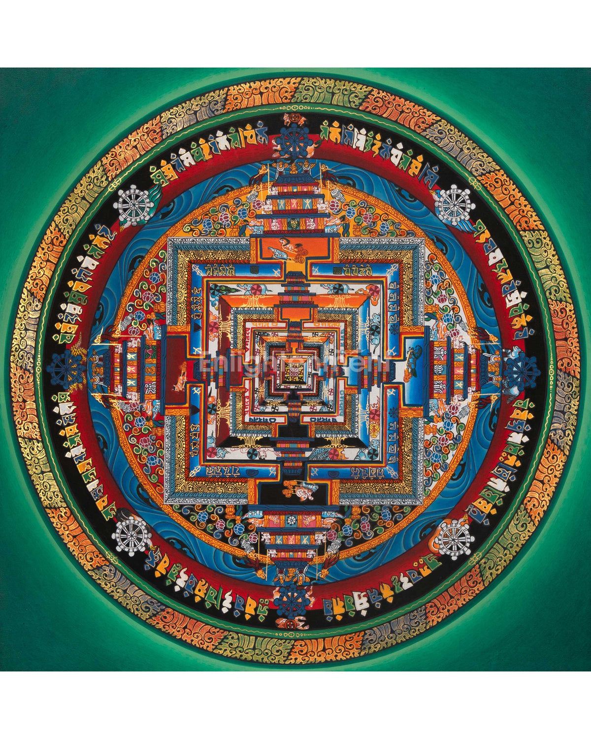 Kalachakra Mandala Thanka