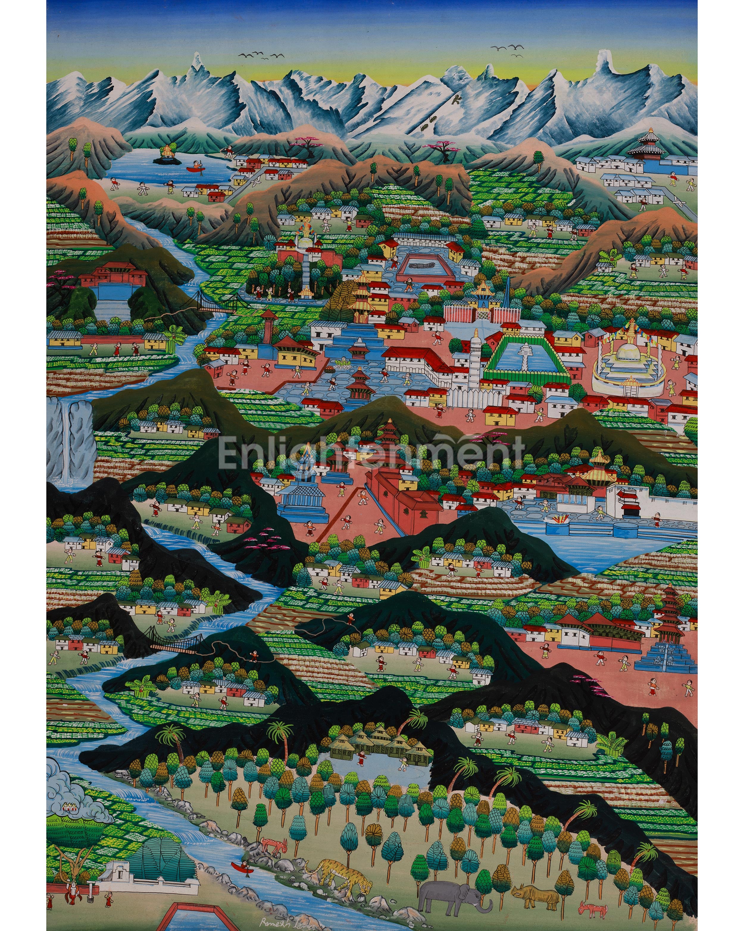 Kathmandu Valley Thangka