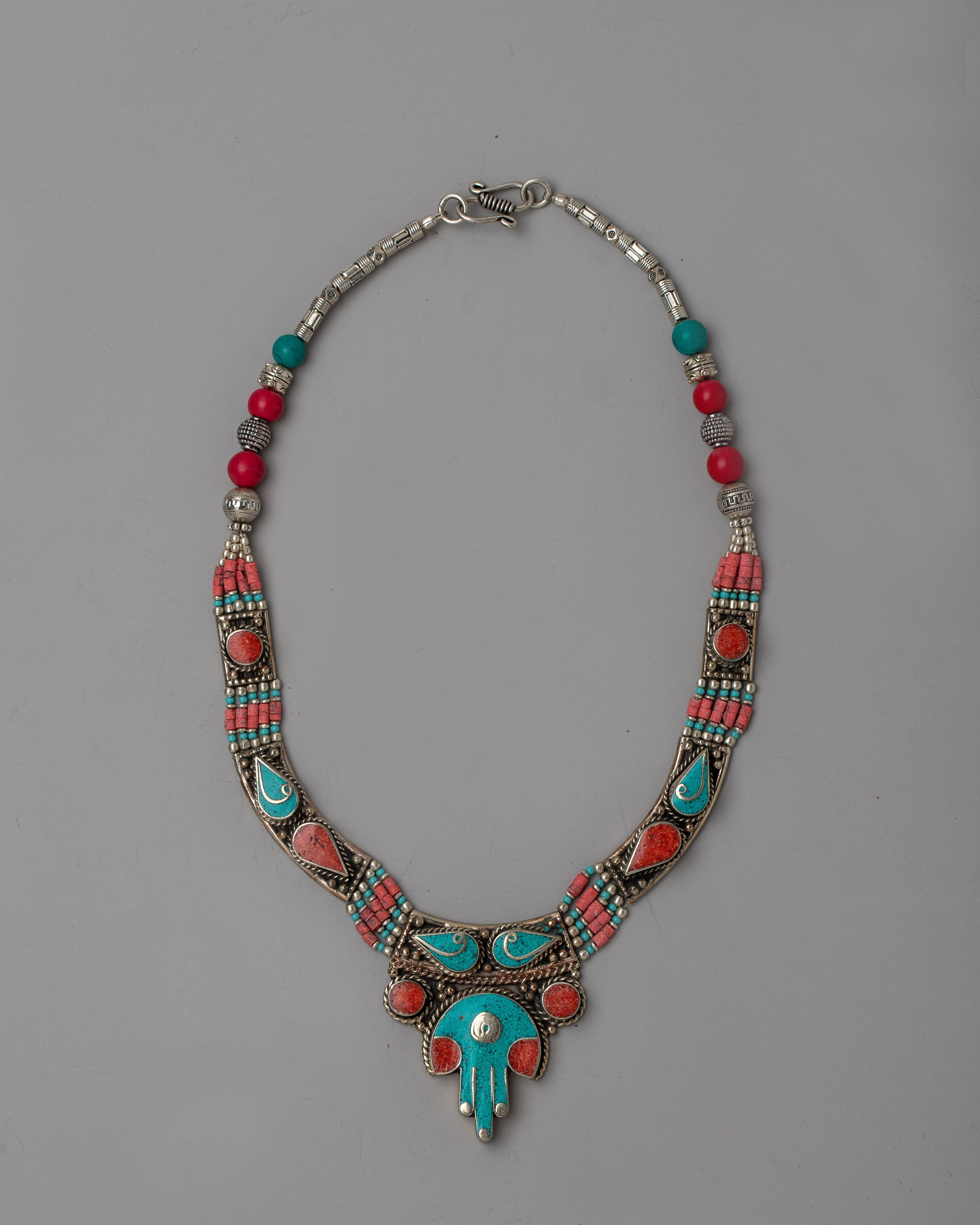 White Metal Necklace