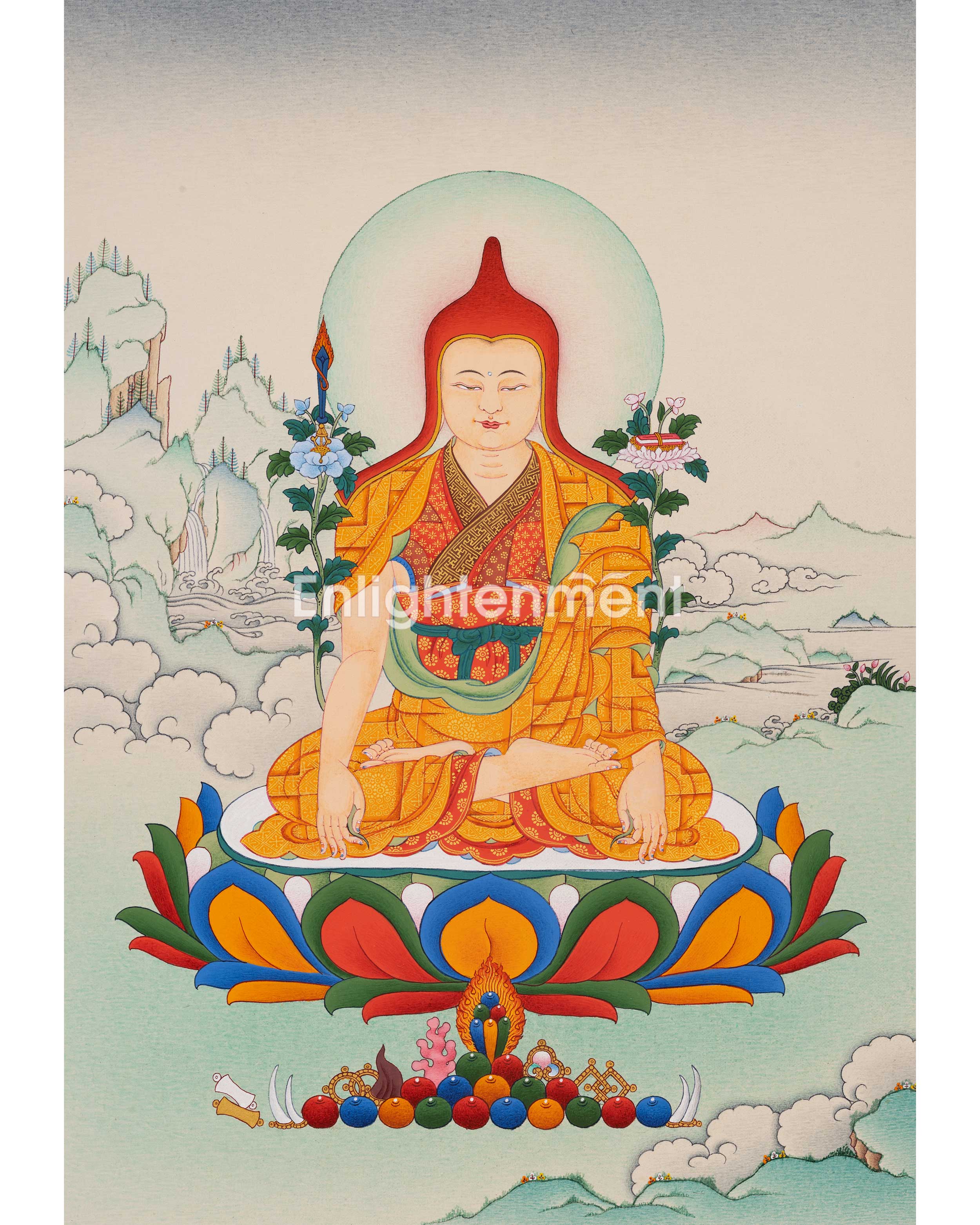 Longchenpa thangka