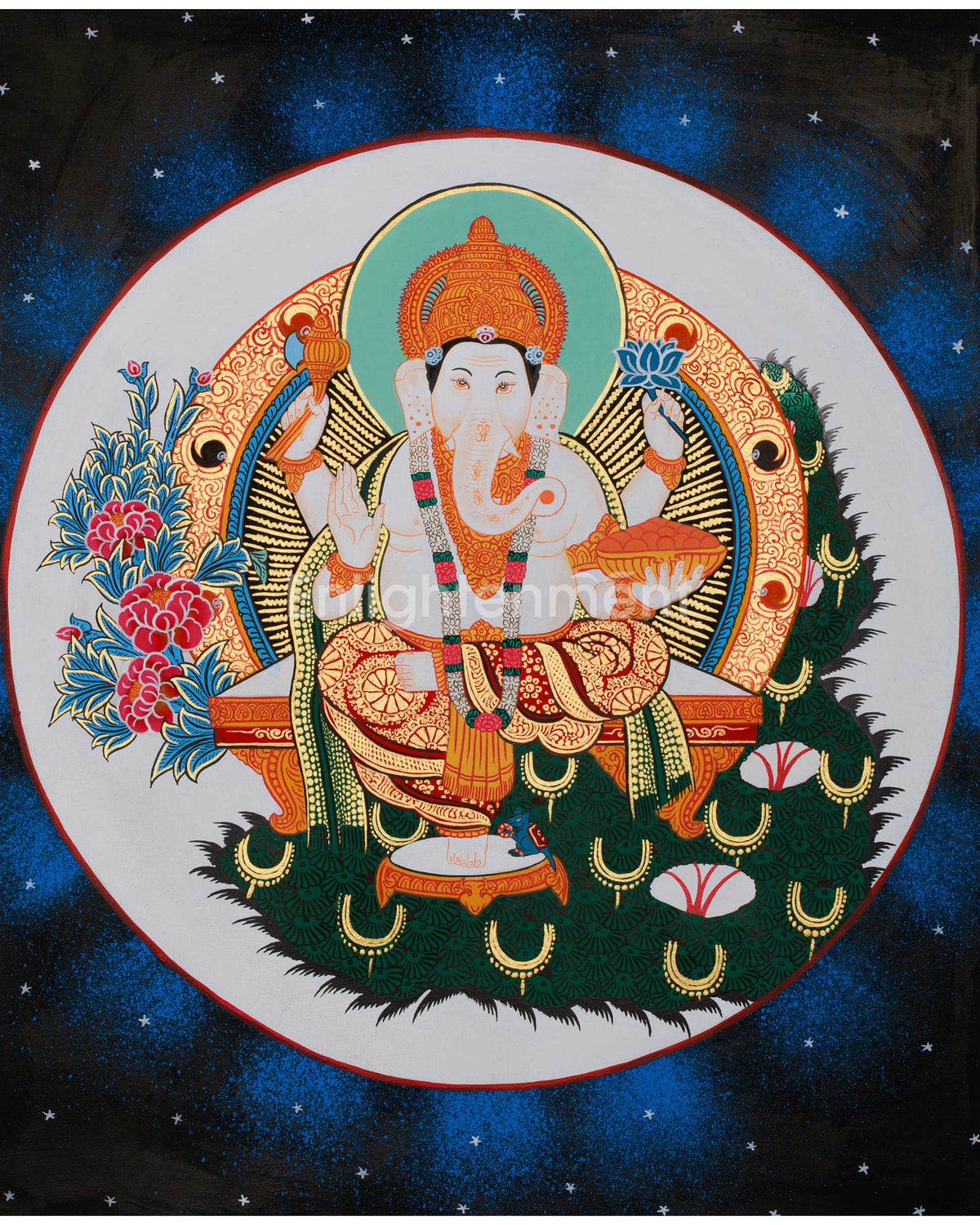 Lord Ganesh Painting