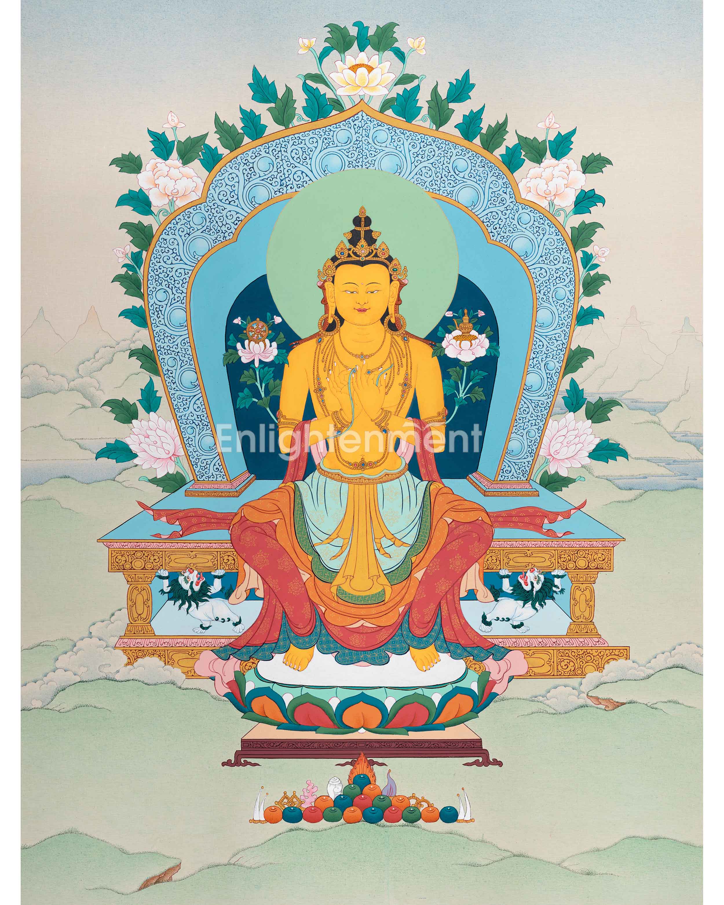 Maitreya Buddha Thangka