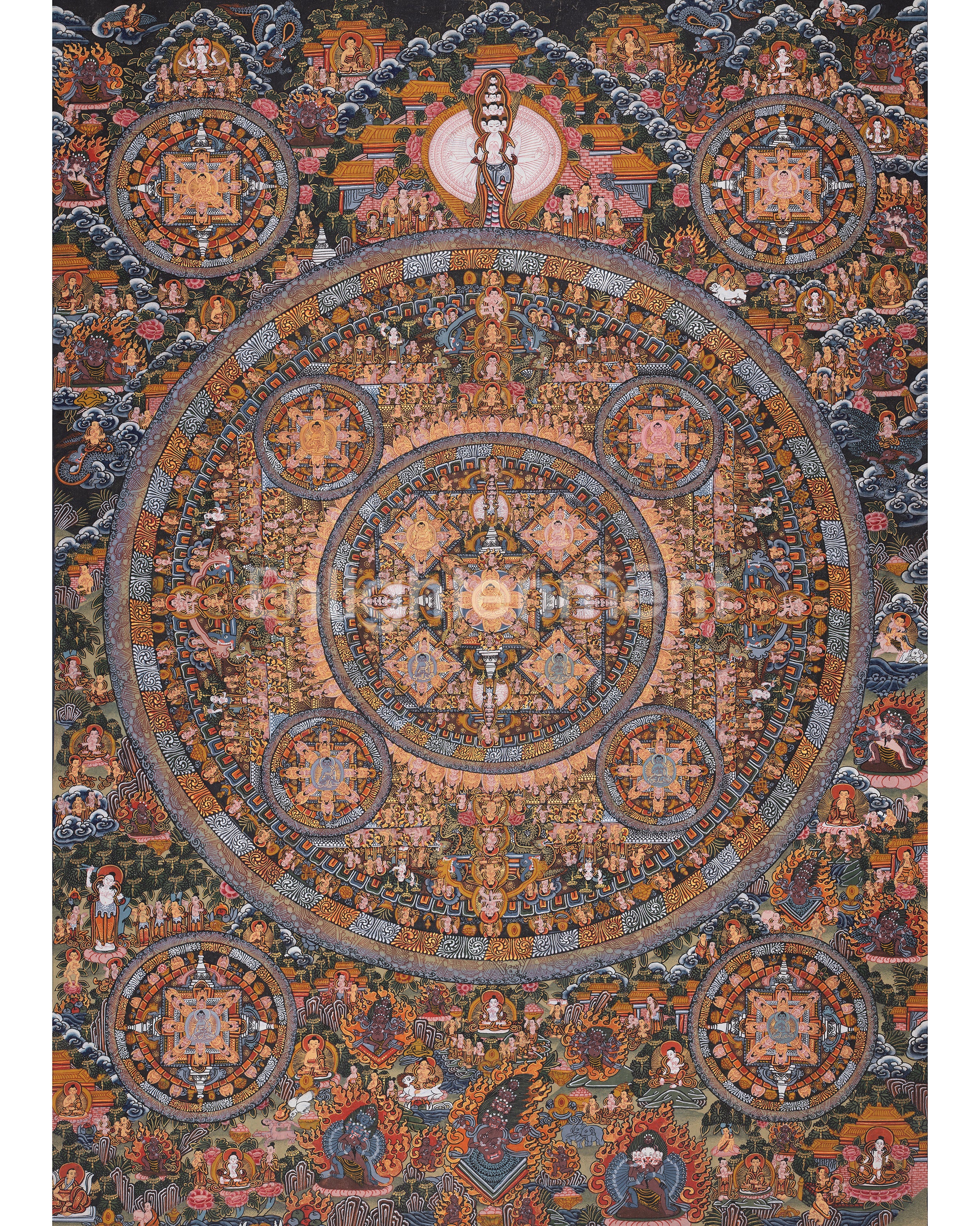Mandala Artwork Of Buddha
