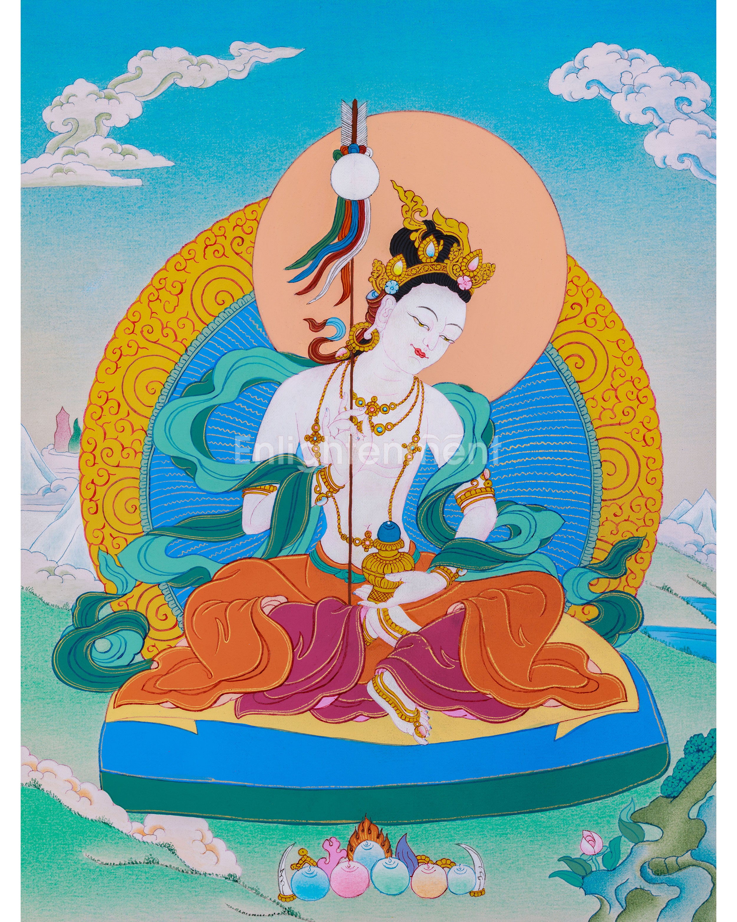Mandarva, Small Jetsunma Thangka
