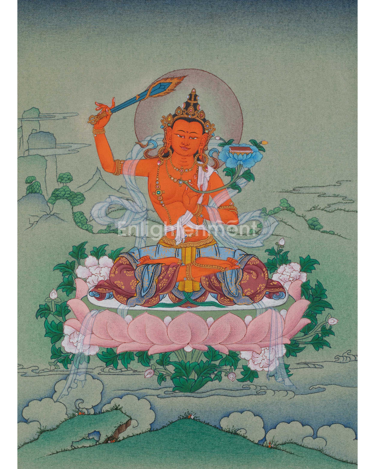 Manjushri Vajrayana Art