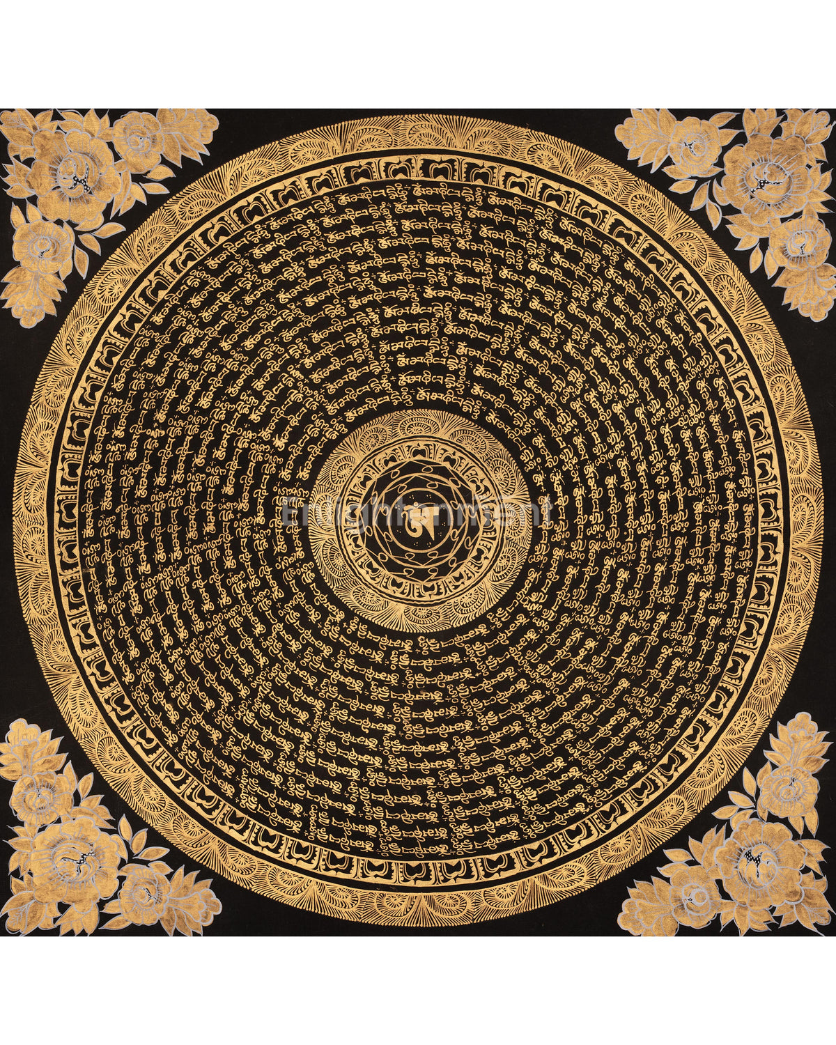 Mantra Mandala Buddhist Art