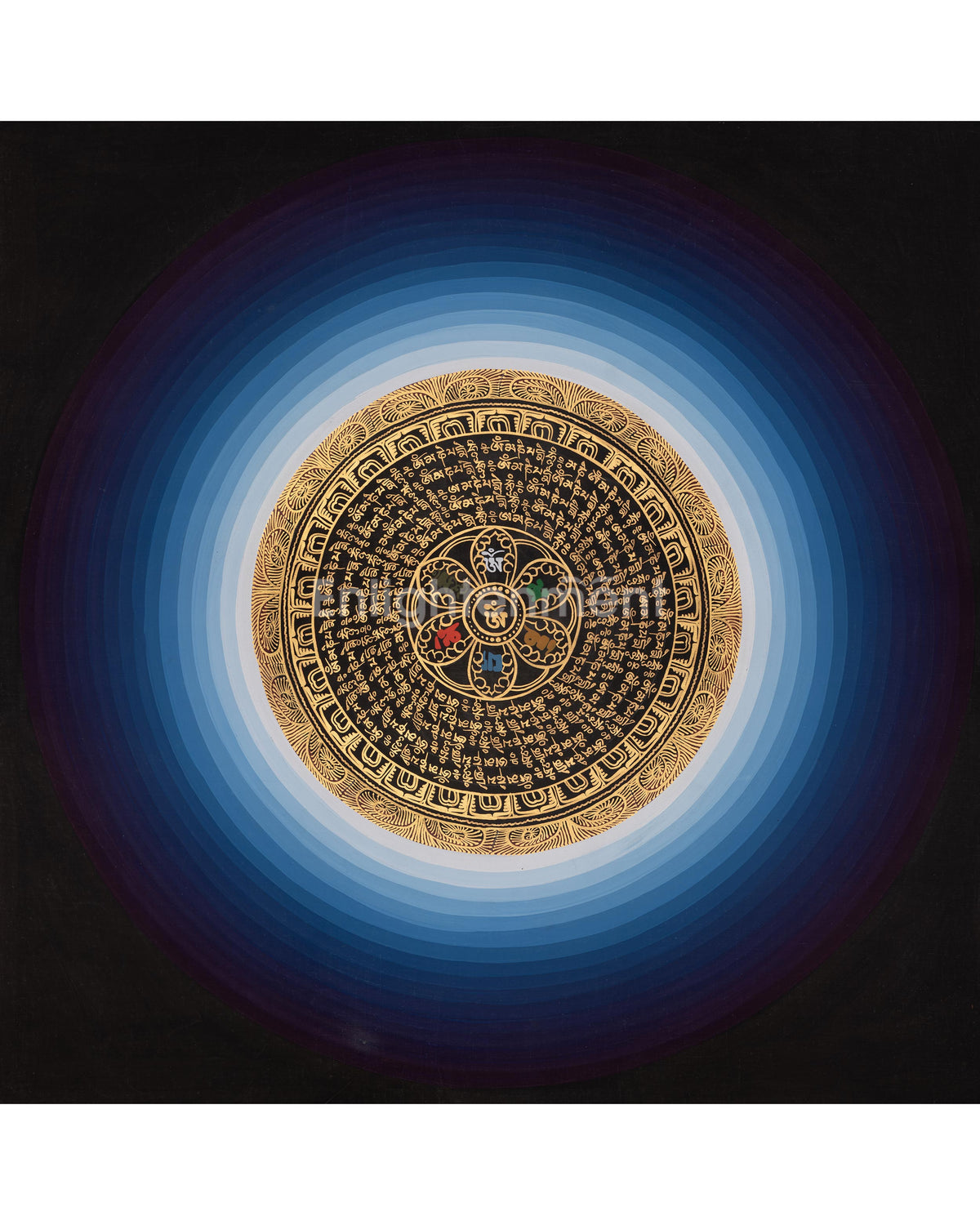 Mantra Mandala Buddhist Thangka