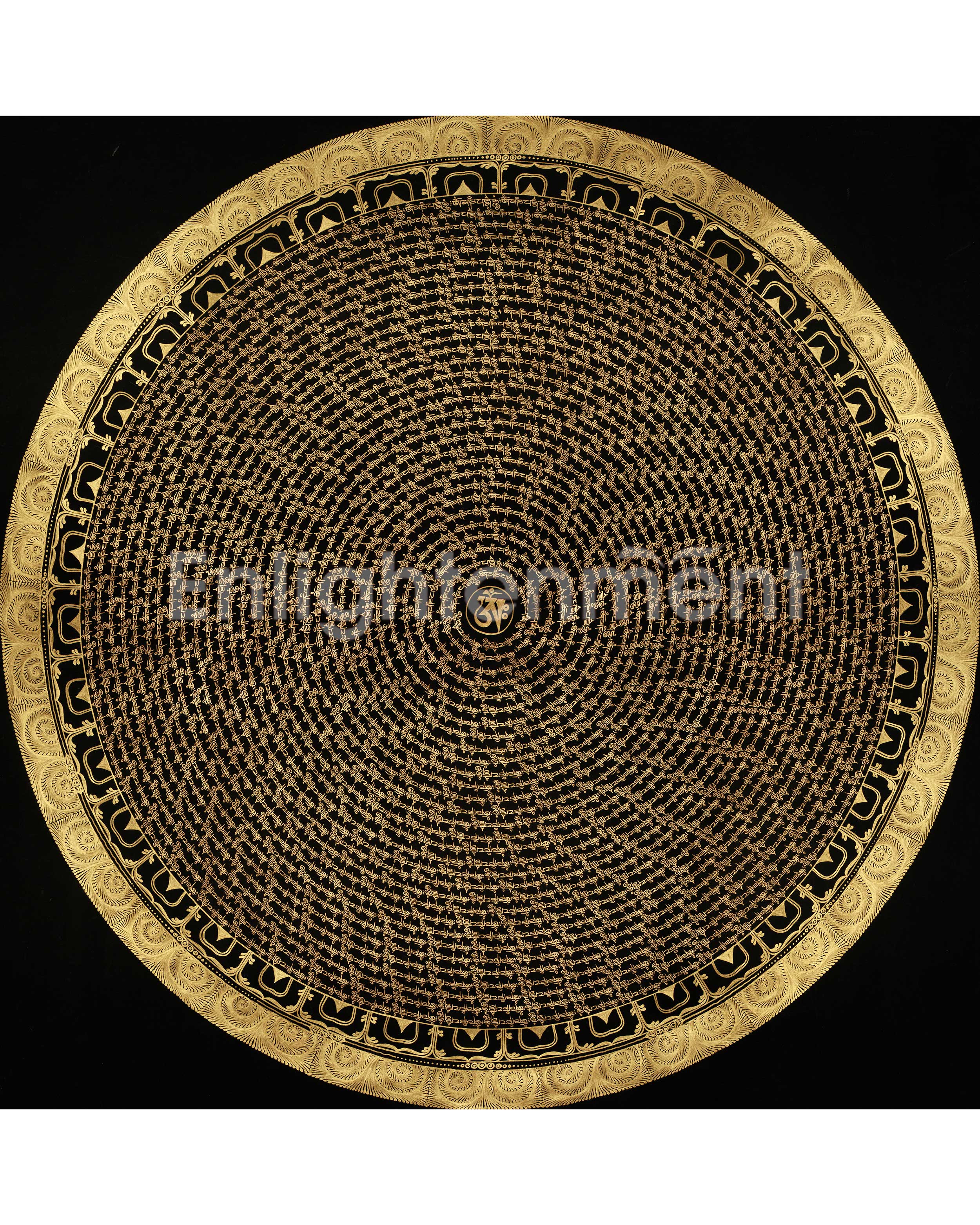 Mantra Mandala Buddhist Thangka Art