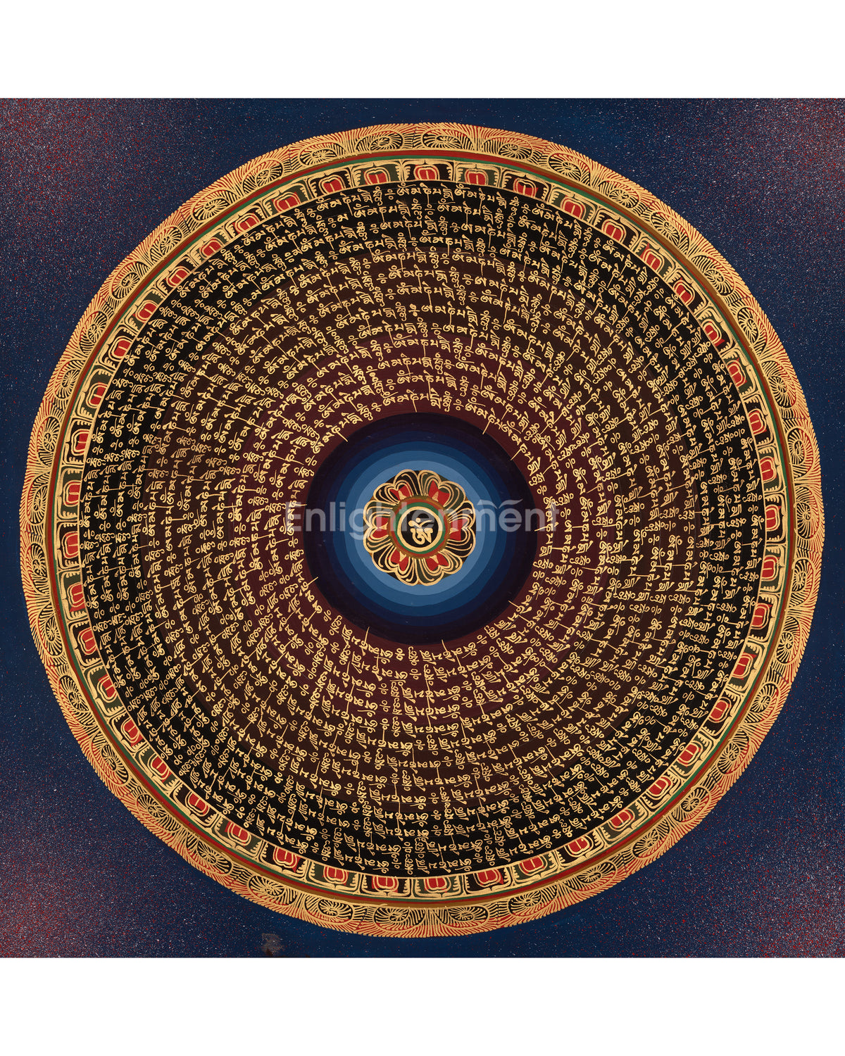 Mantra Mandala Sacred Thangka