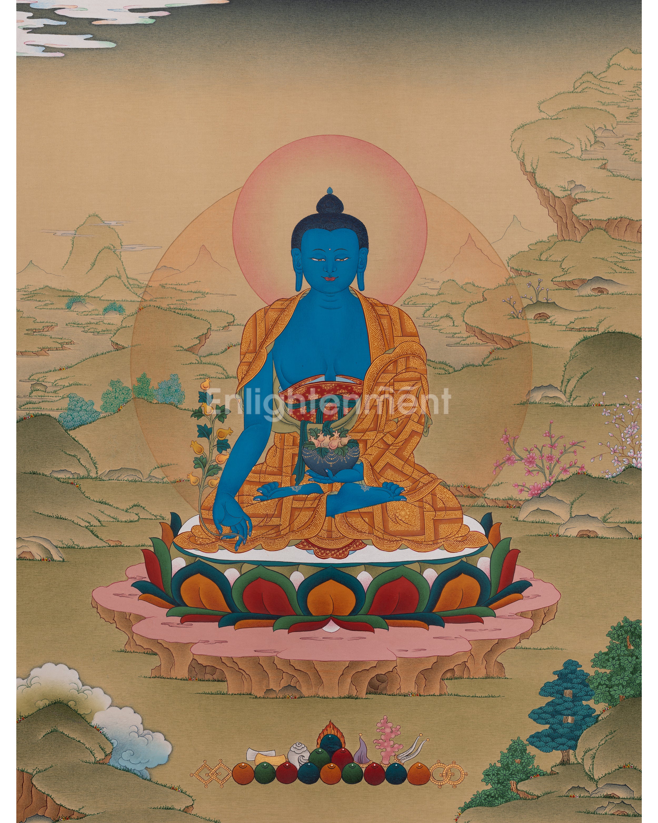 Medicine Buddha Meditation Art