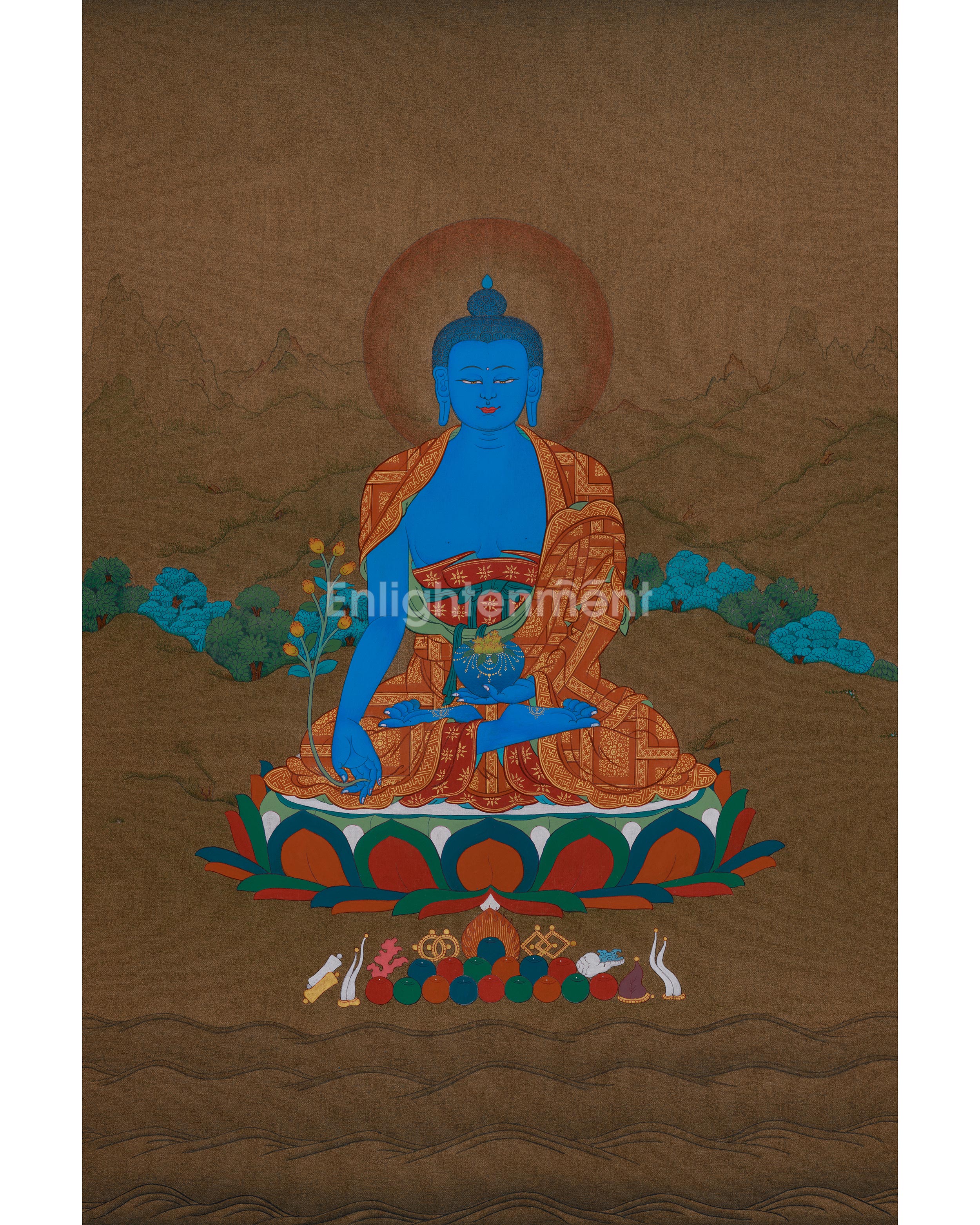 Medicine Buddha Sacred Art