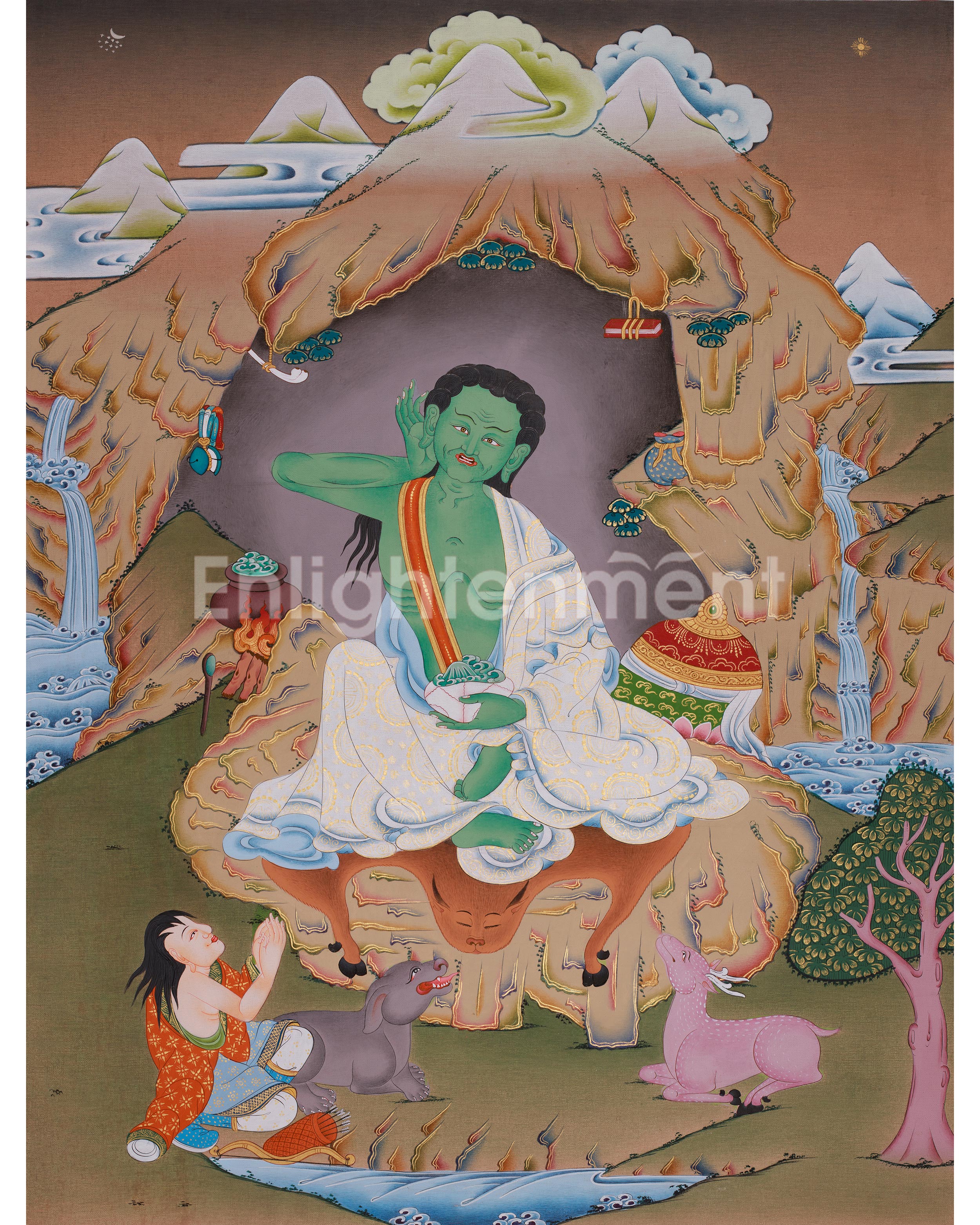 Milarepa Buddhist Art