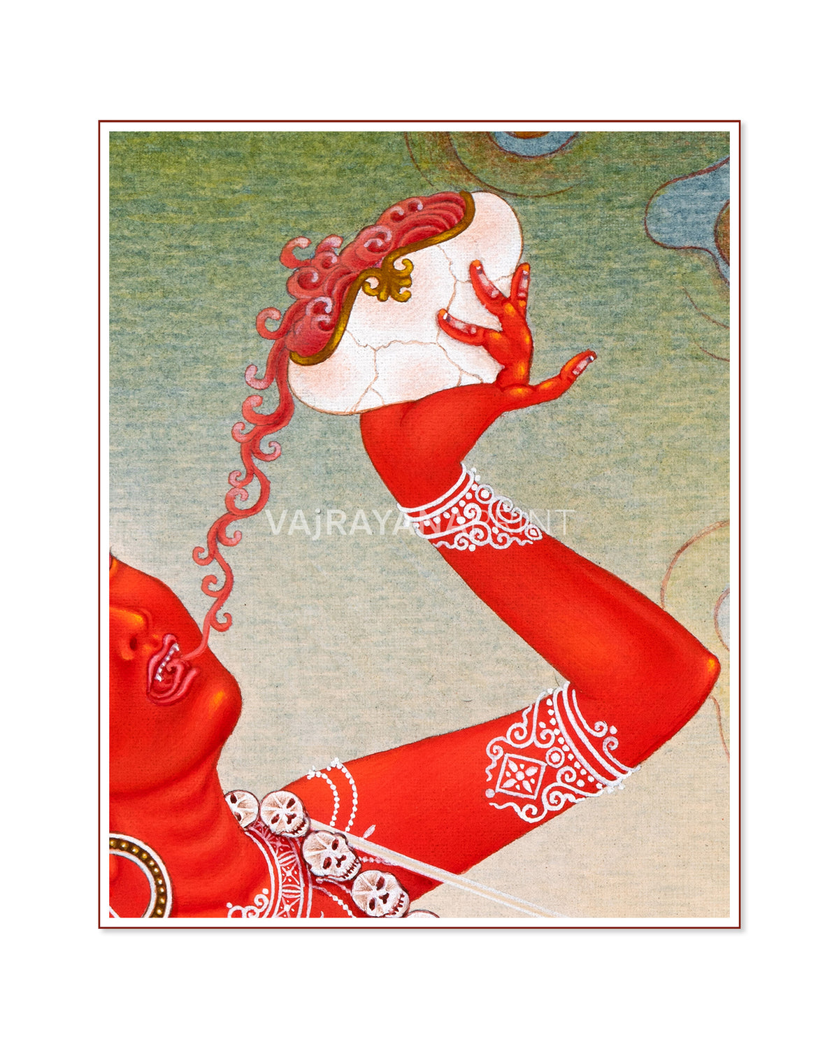 Mystical Vajrayogini’s Ritual Skull Cup