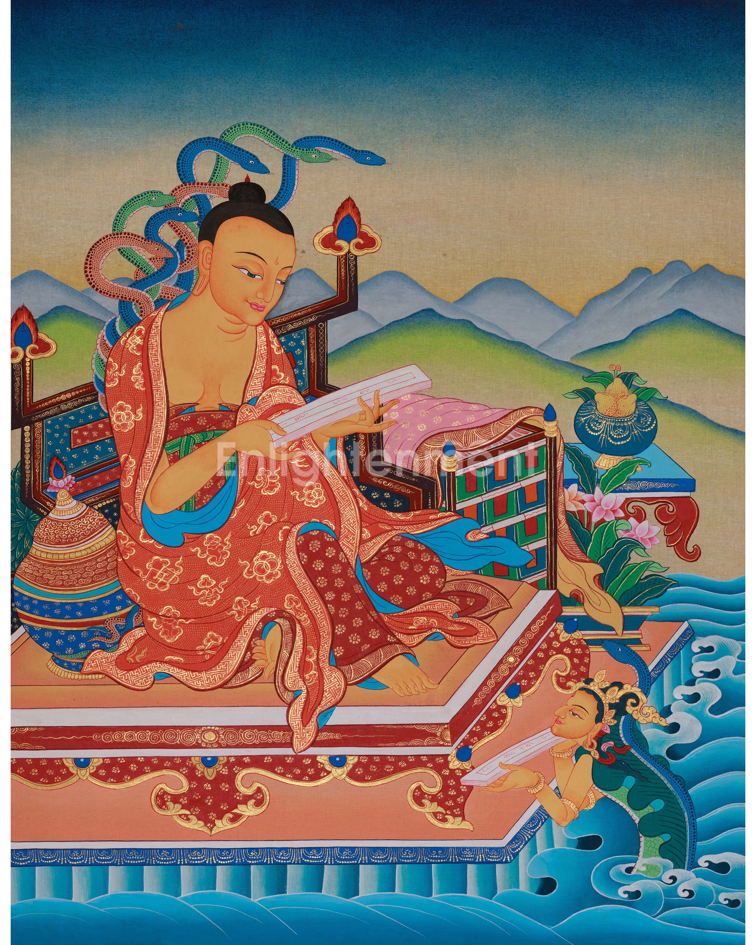 Nagarjuna Sacred Thangka