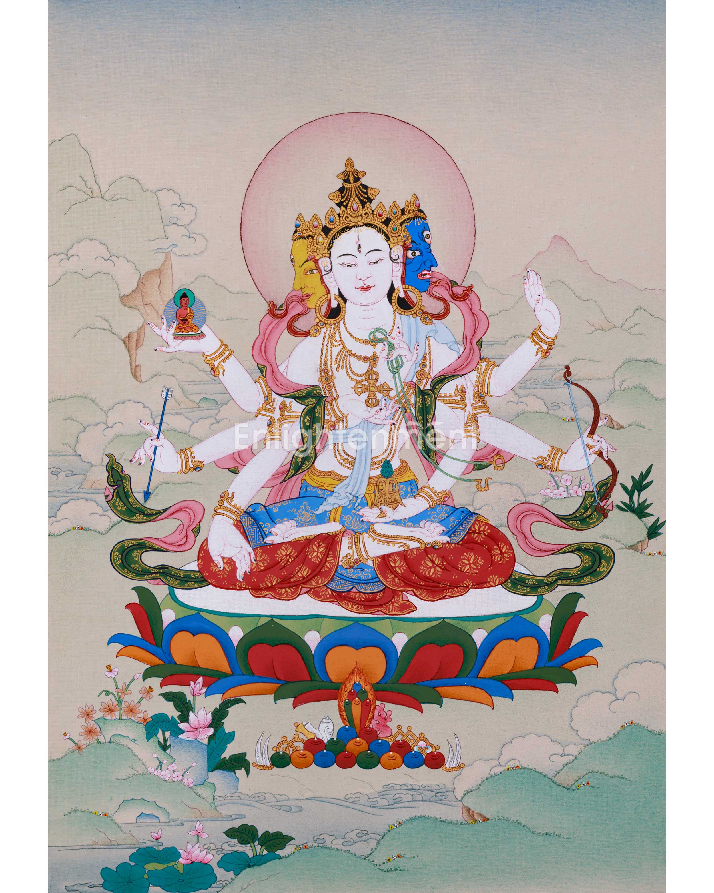 Namgyalma Thangka: Ushnisa Vijaya