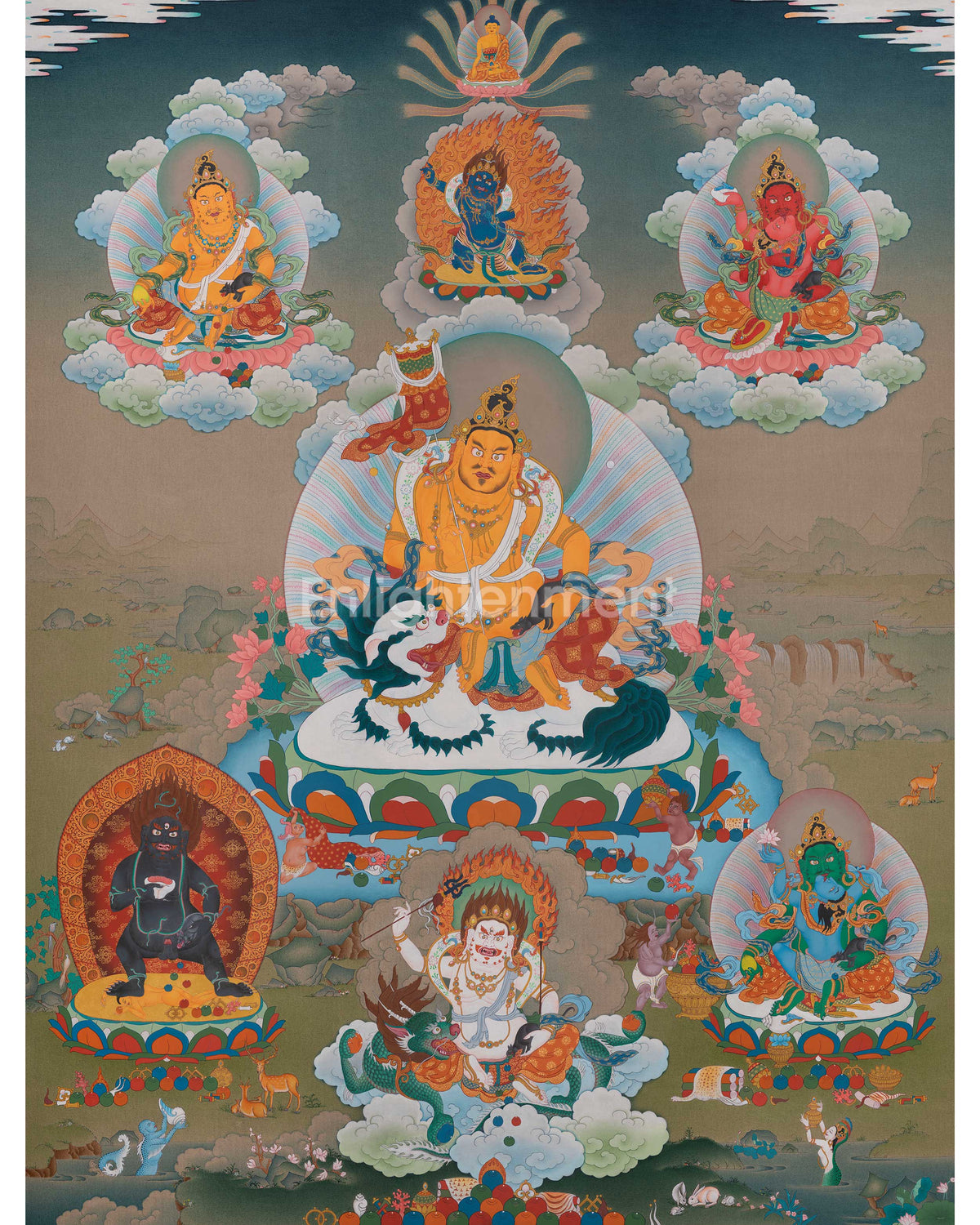 Namtoshe Buddhist Thangka