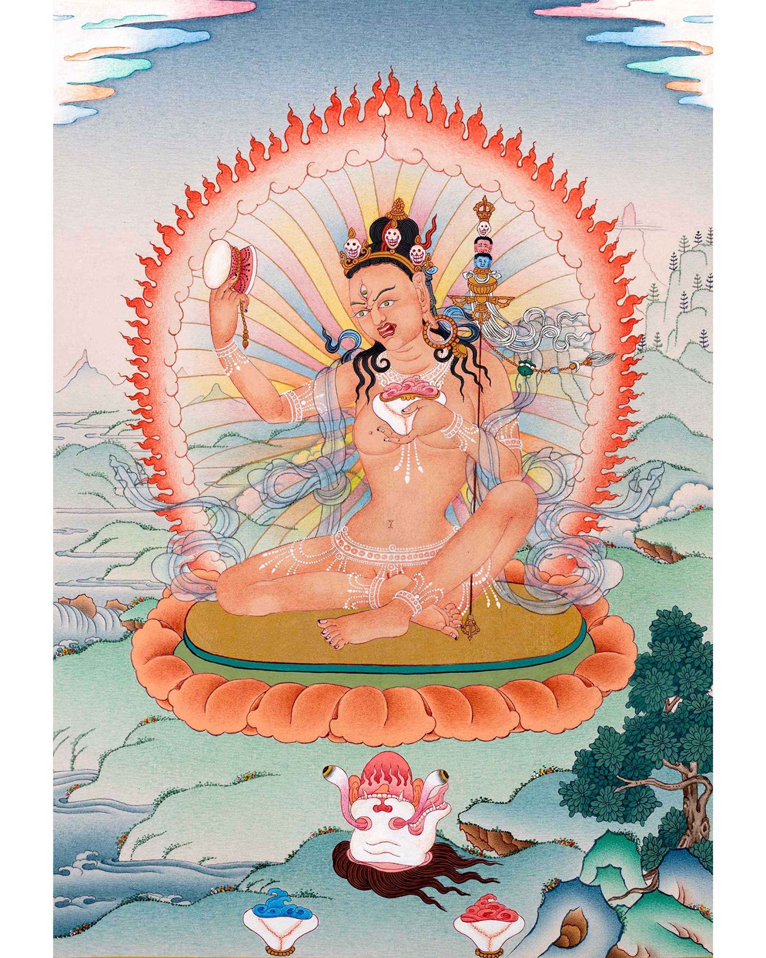 Niguma Thangka | Traditional Hand Painted Art