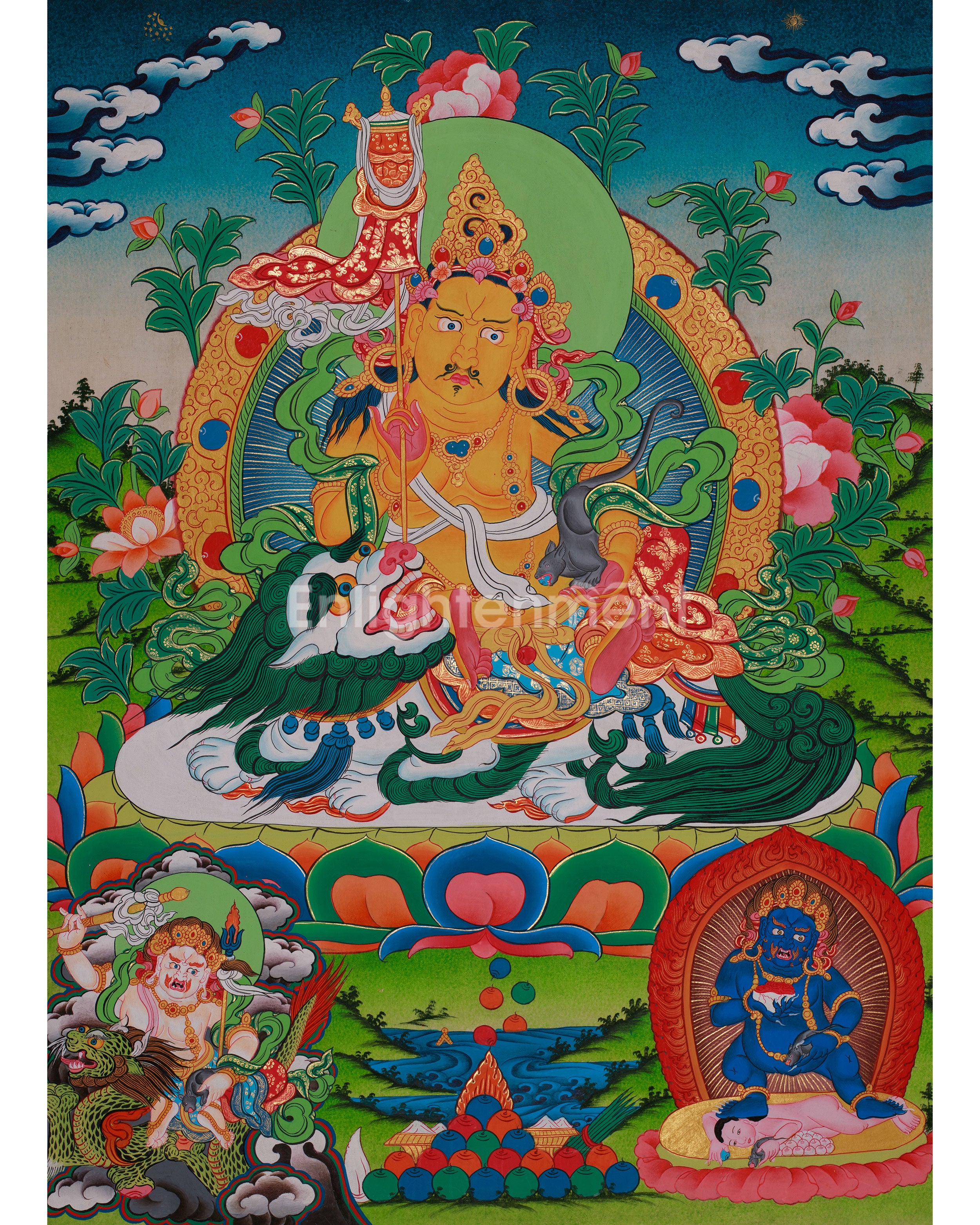 Original Hand-Painted Namtoshe Thangka