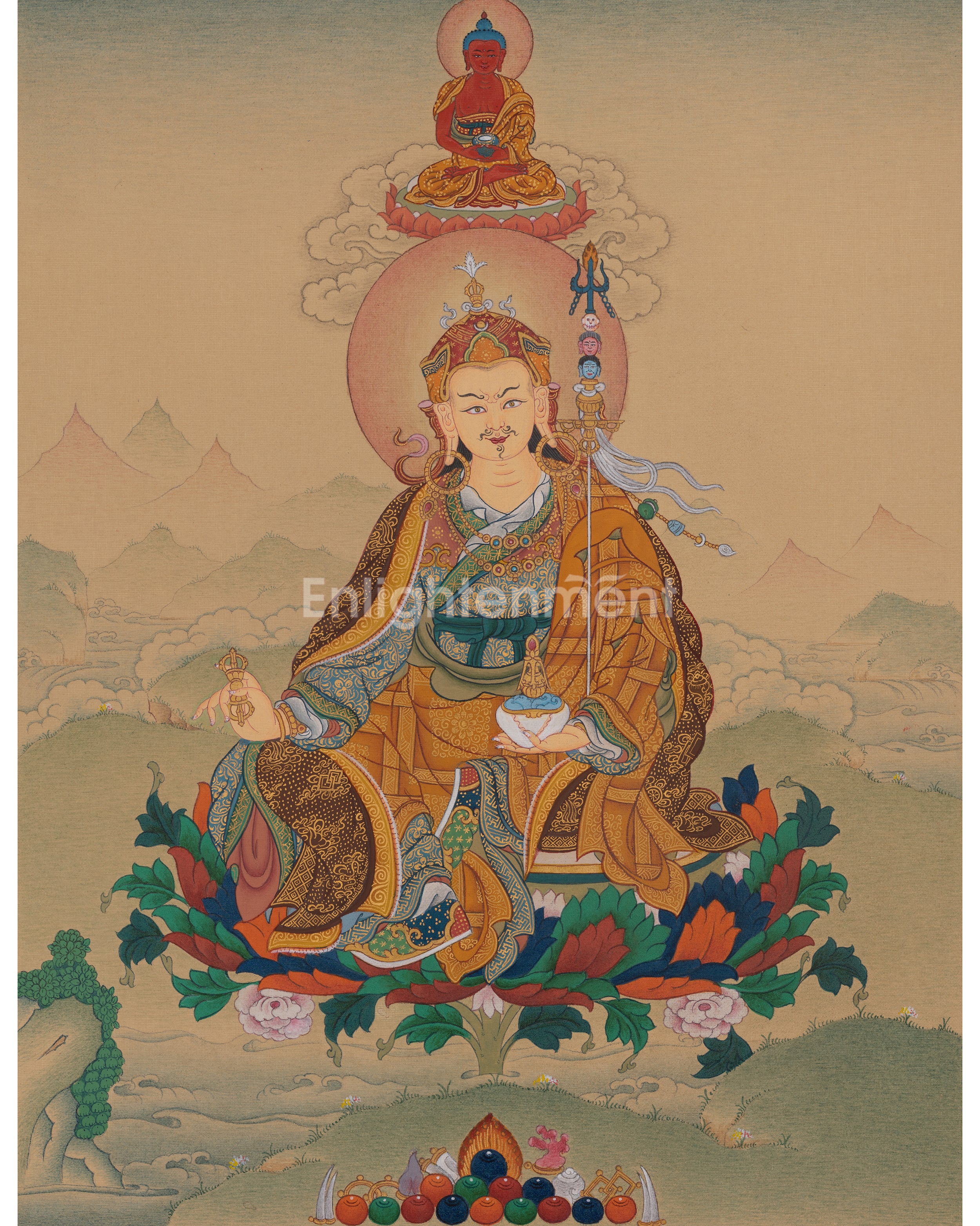 Padmasambhava Meditation Art