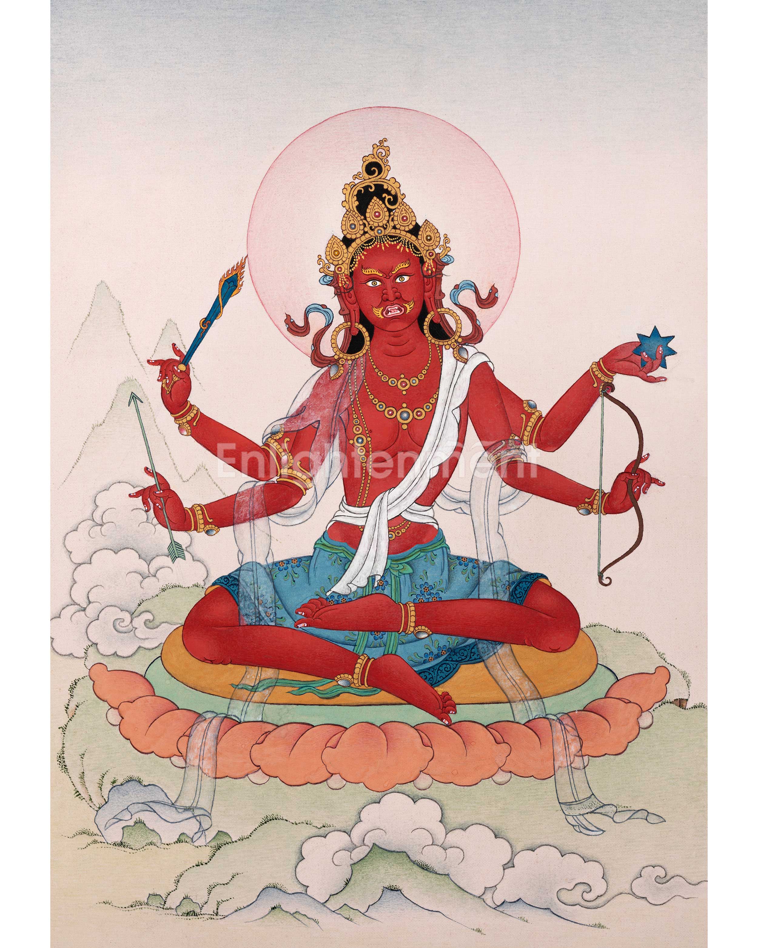 Paripacaka Tara | 21 Tara of Surya Gupta Thangka