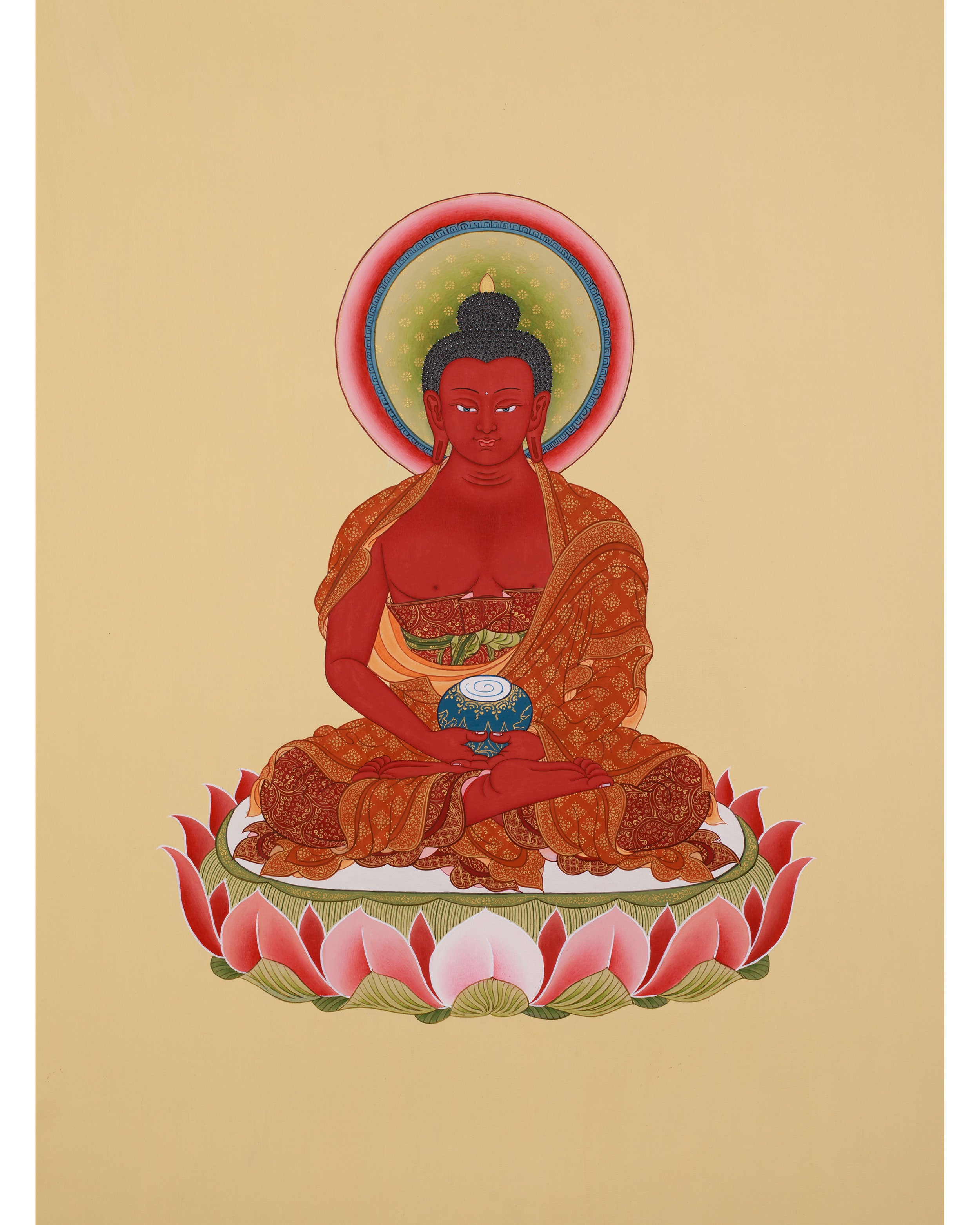 Pure Land Amitabha Buddha Thangka