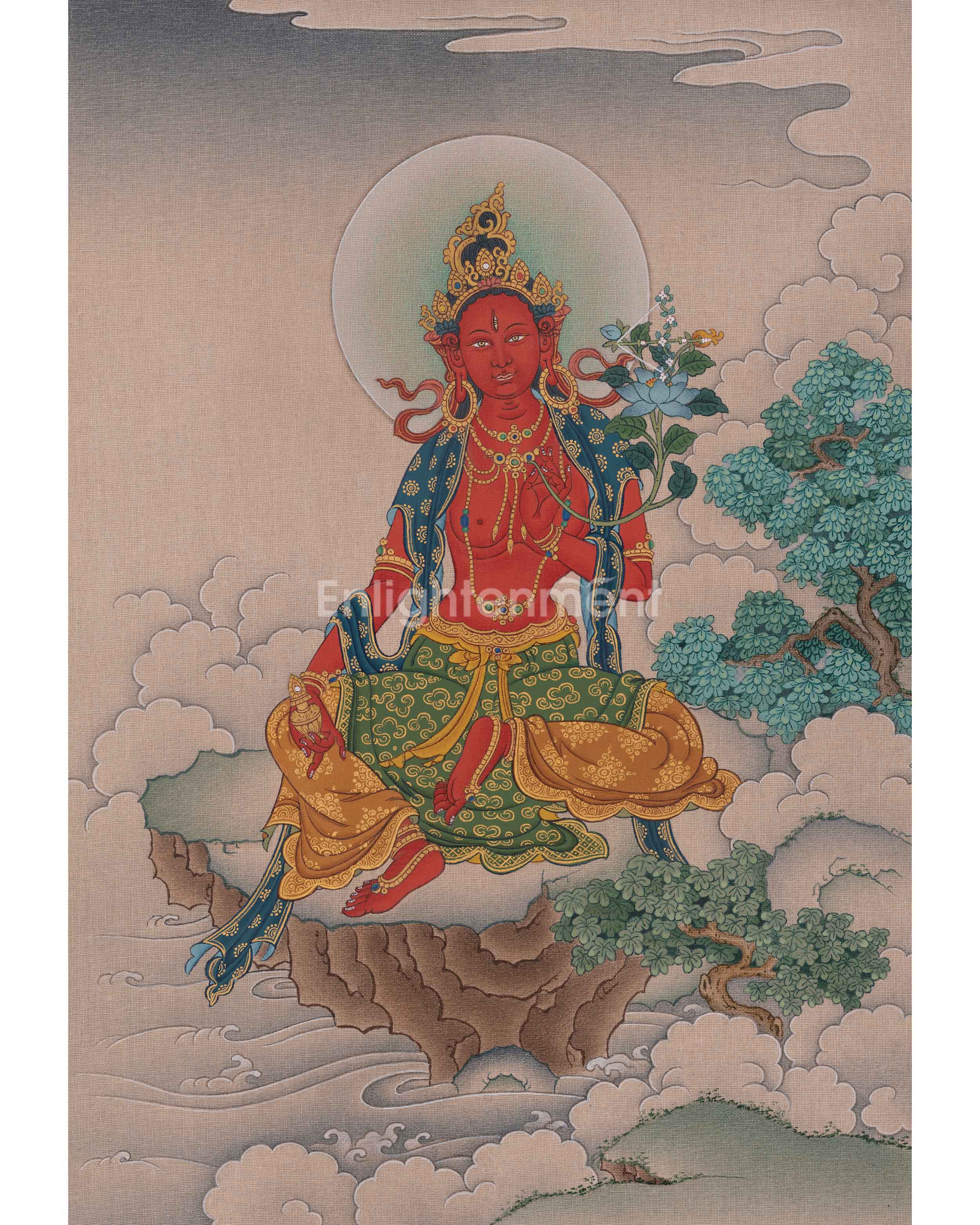 Red Tara Buddhist Artwork