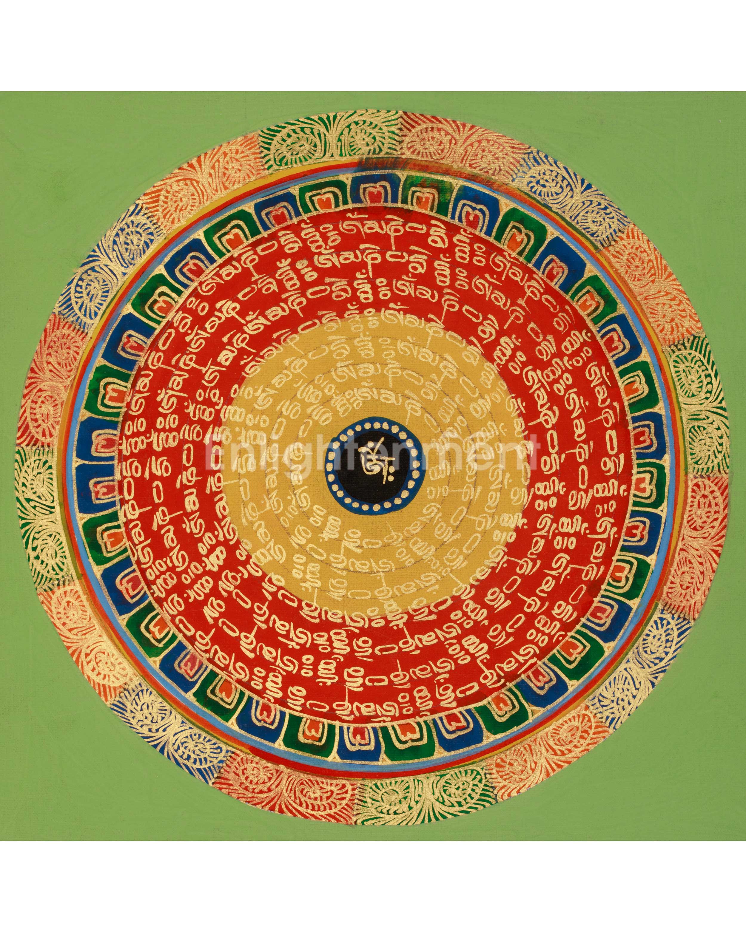 Religious Art of Mantra Mandala