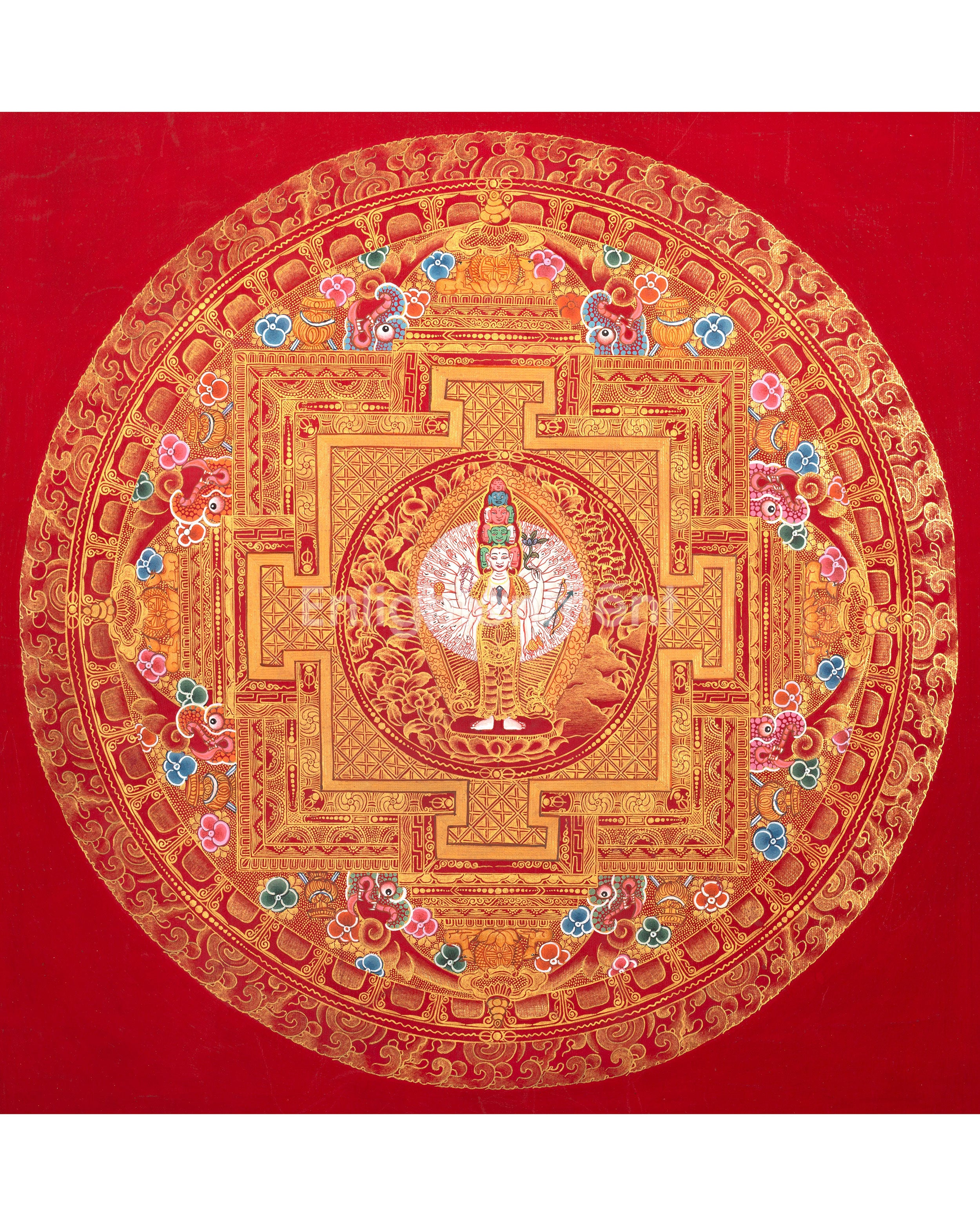 1000-Armed Chengrezig Mandala