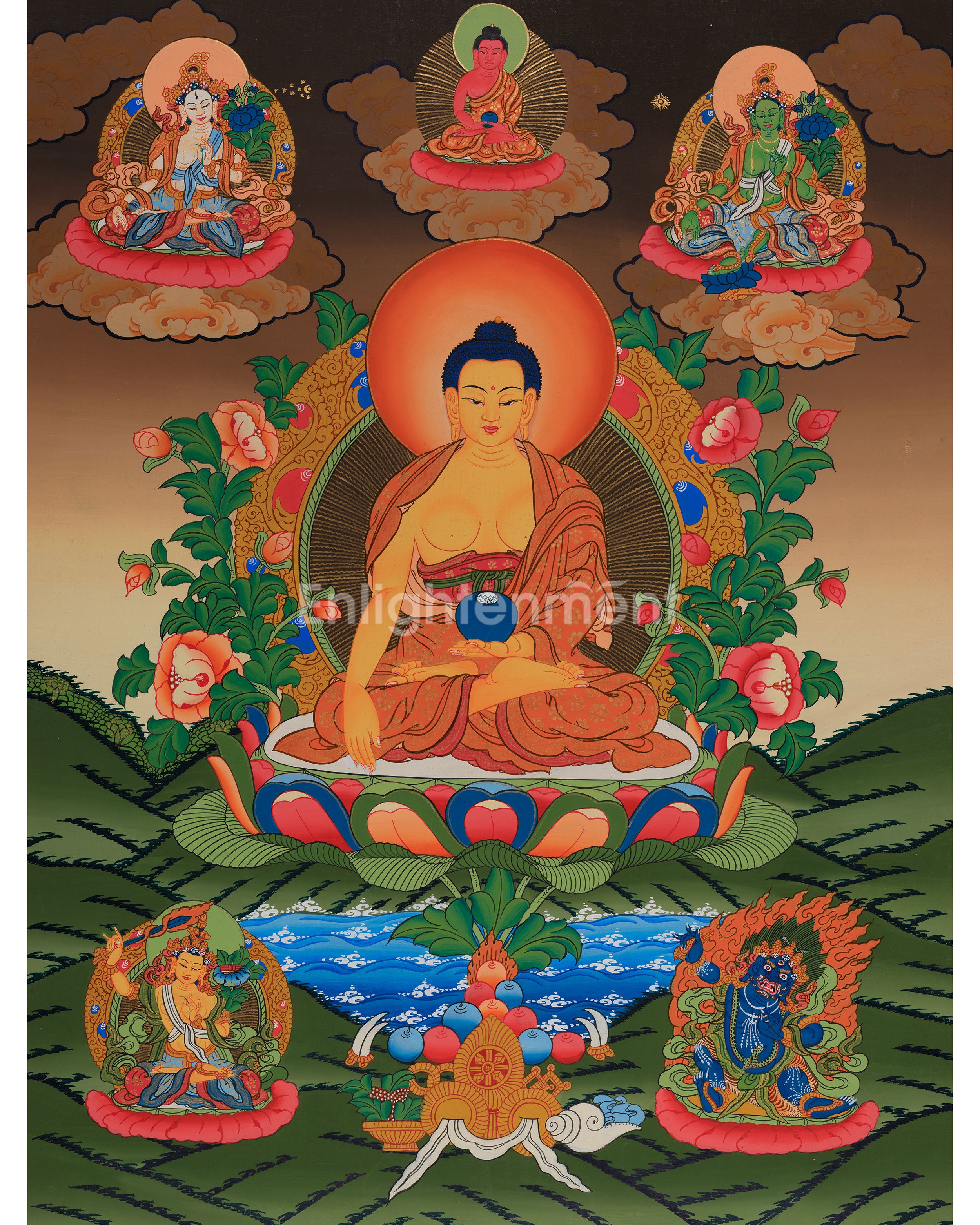 Buddha Shakyamuni Thangka