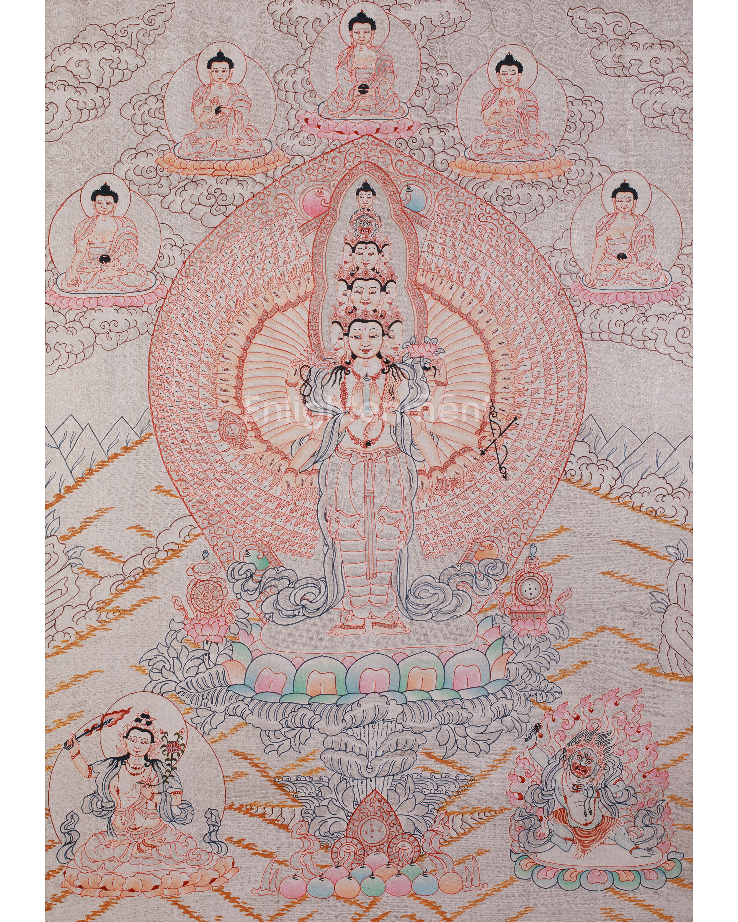 Sacred Art Of 1000 Armed Chenrezig