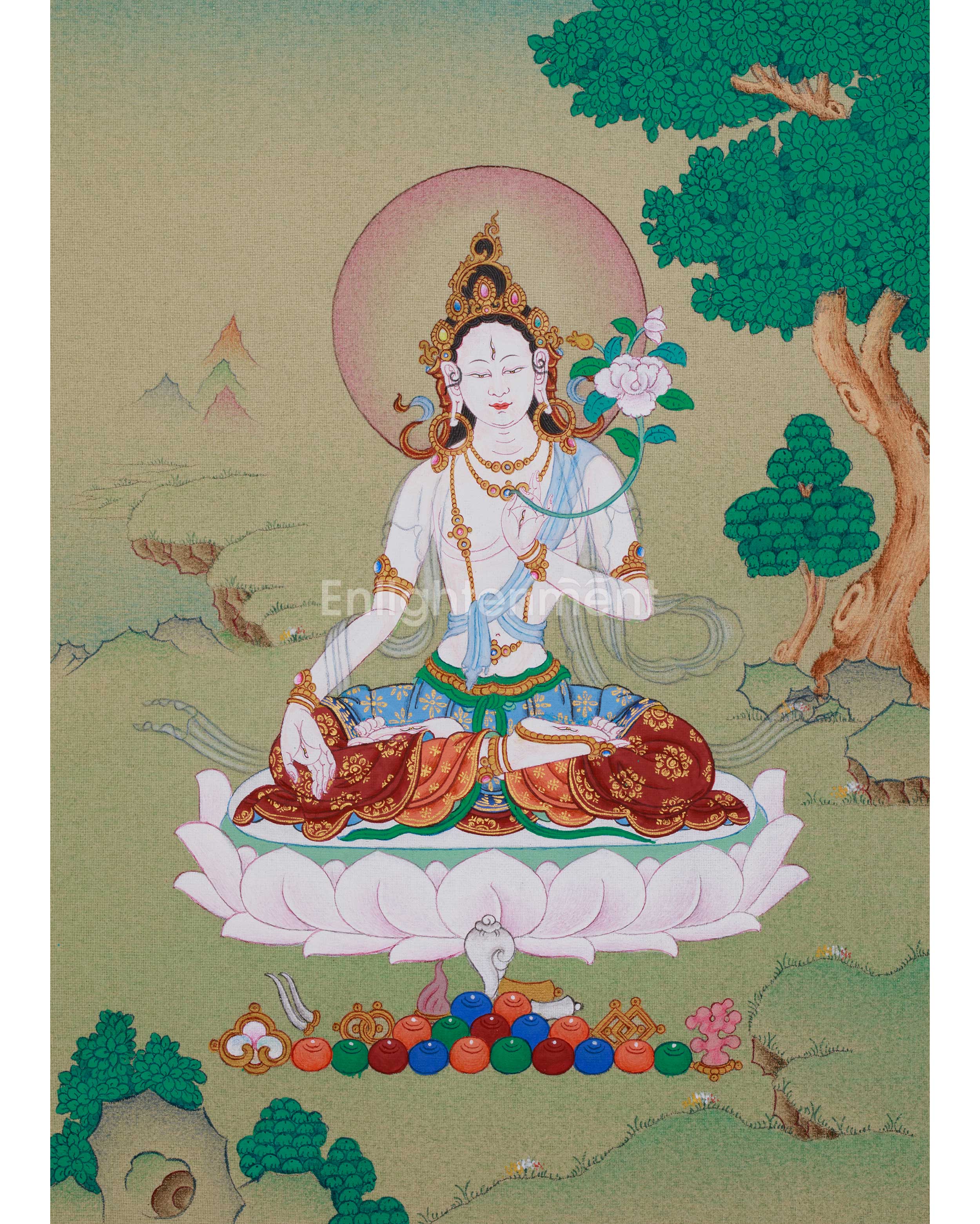 Sacred Art of White Tara