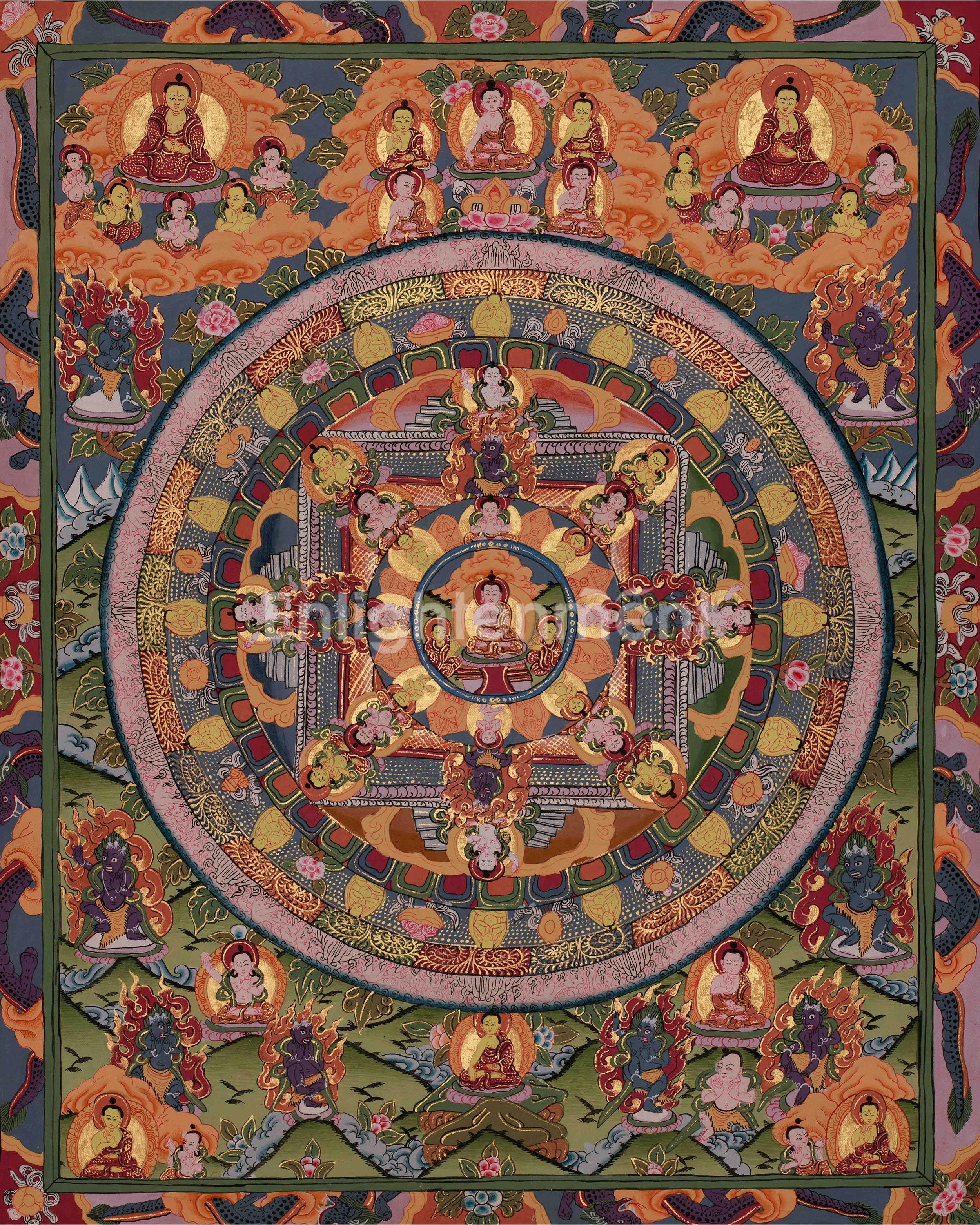 Sacred Buddha Mandala