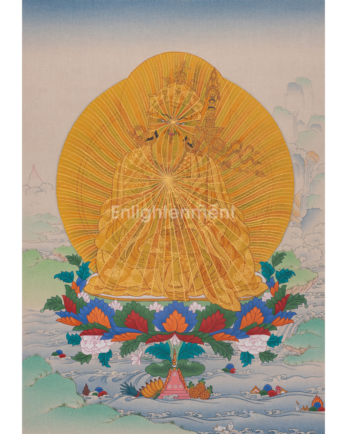 Sacred Guru Rinpoche Art