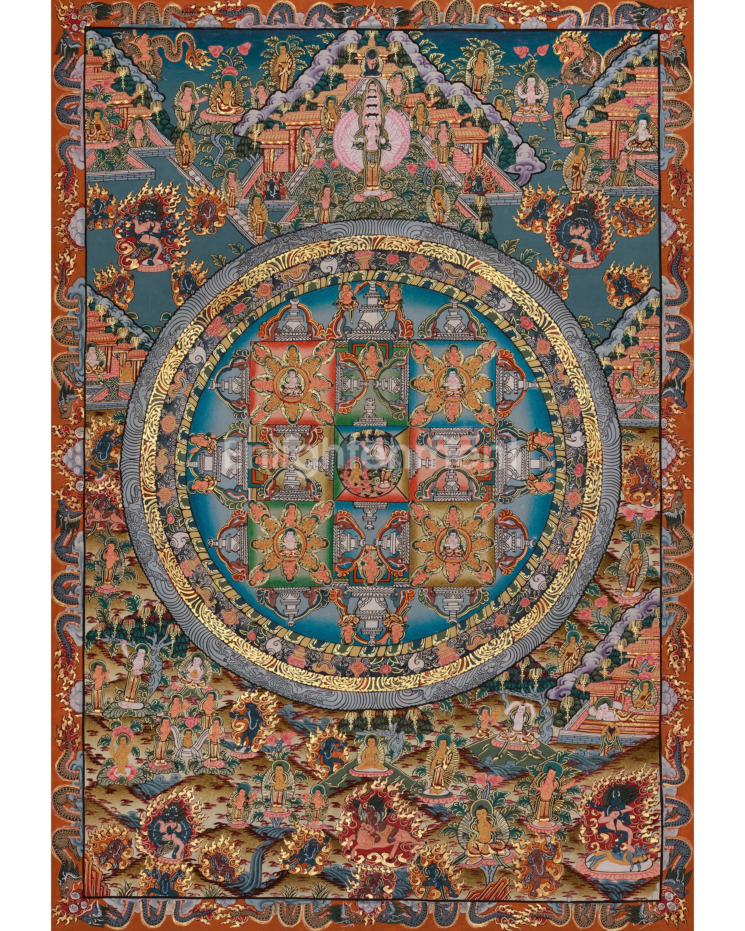 Sacred Mandala Artwork