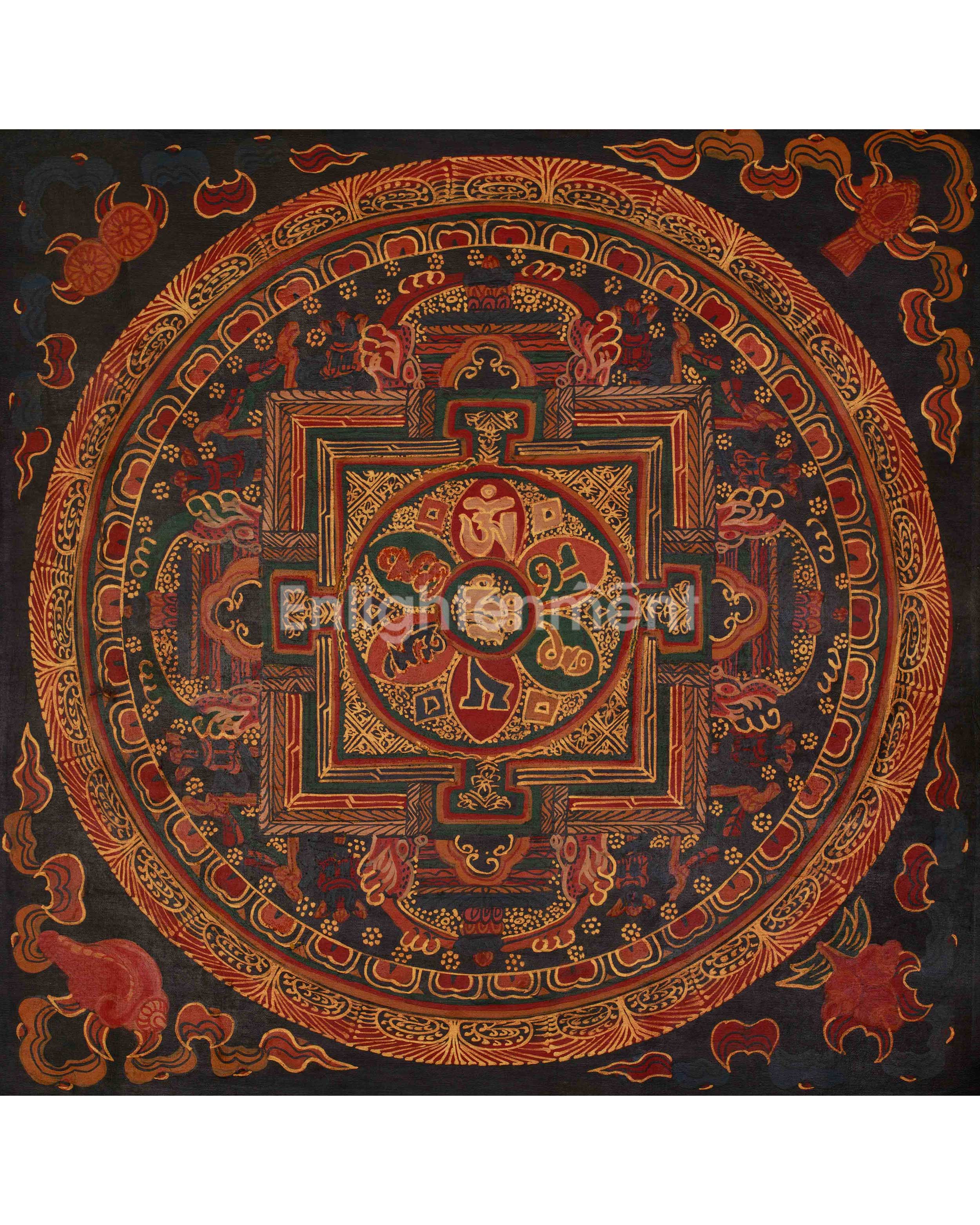 Sacred Traditional Mandala Art
