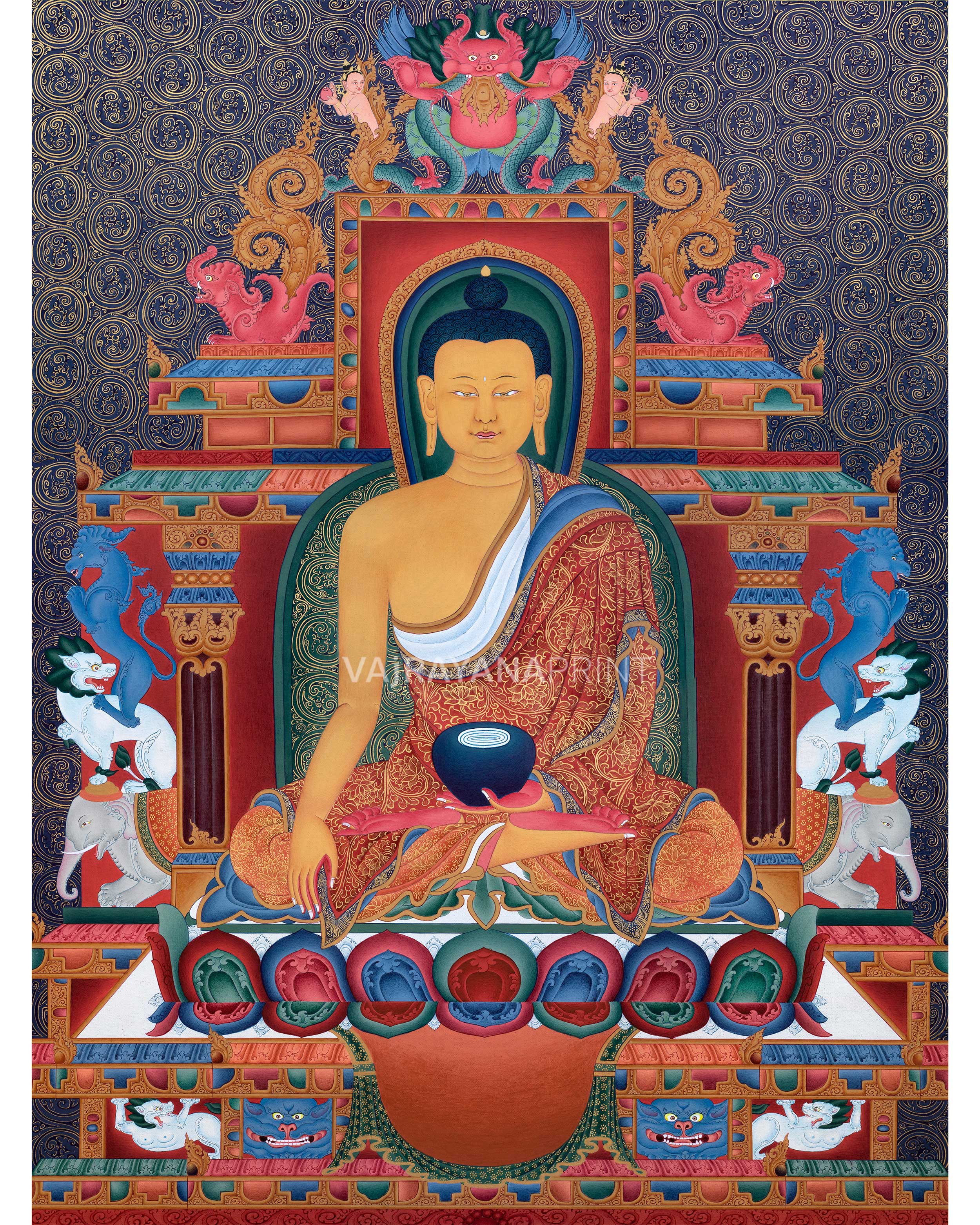 Buddha Shakyamuni Thangka