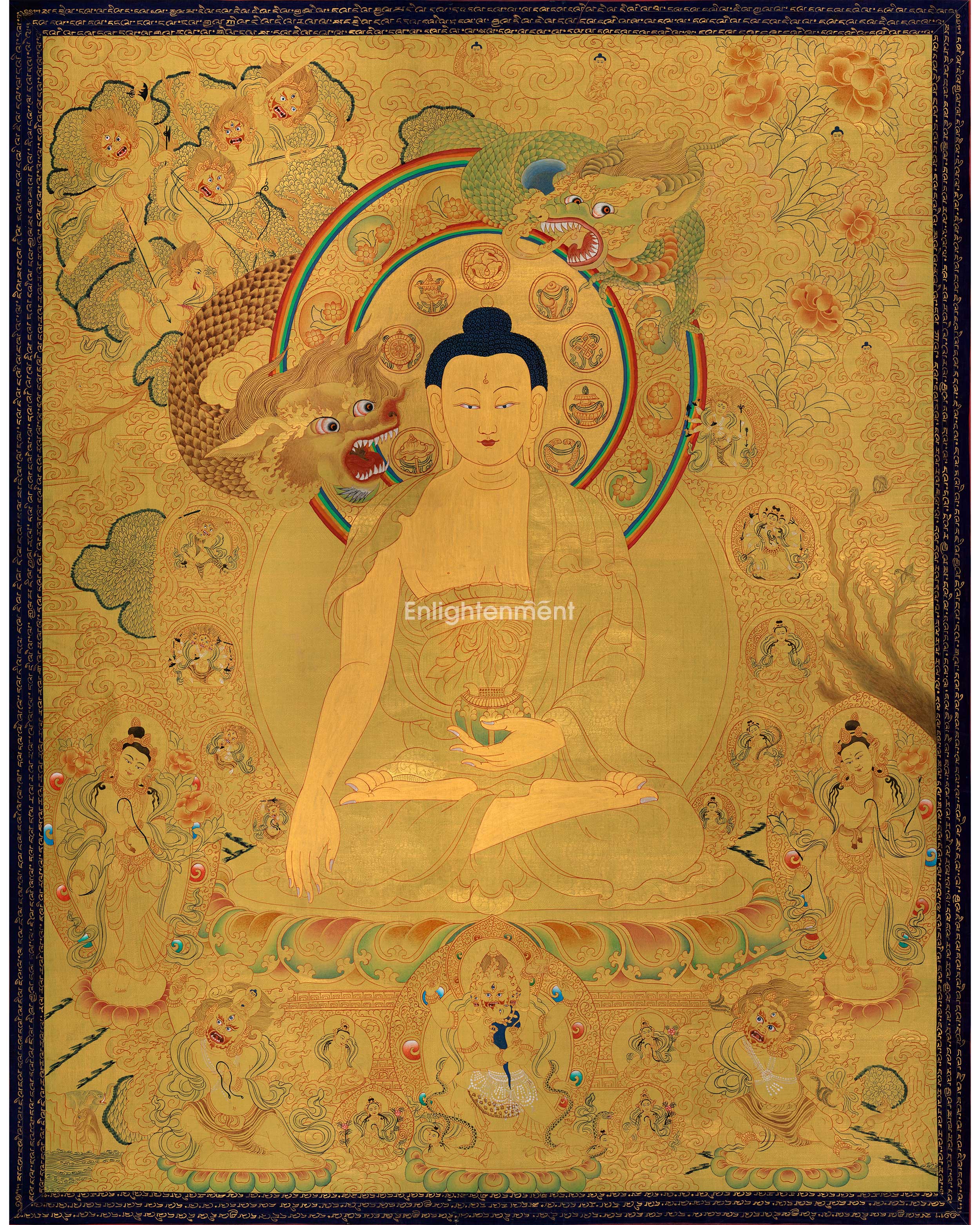 Divine Gautama Buddha Art