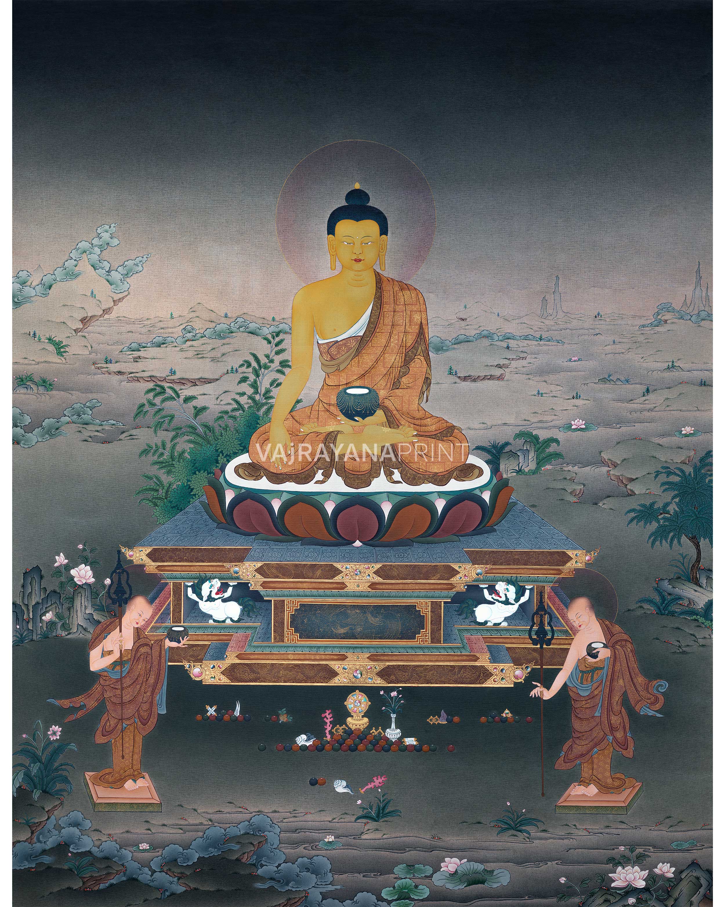Buddha Shakyamuni Thangka
