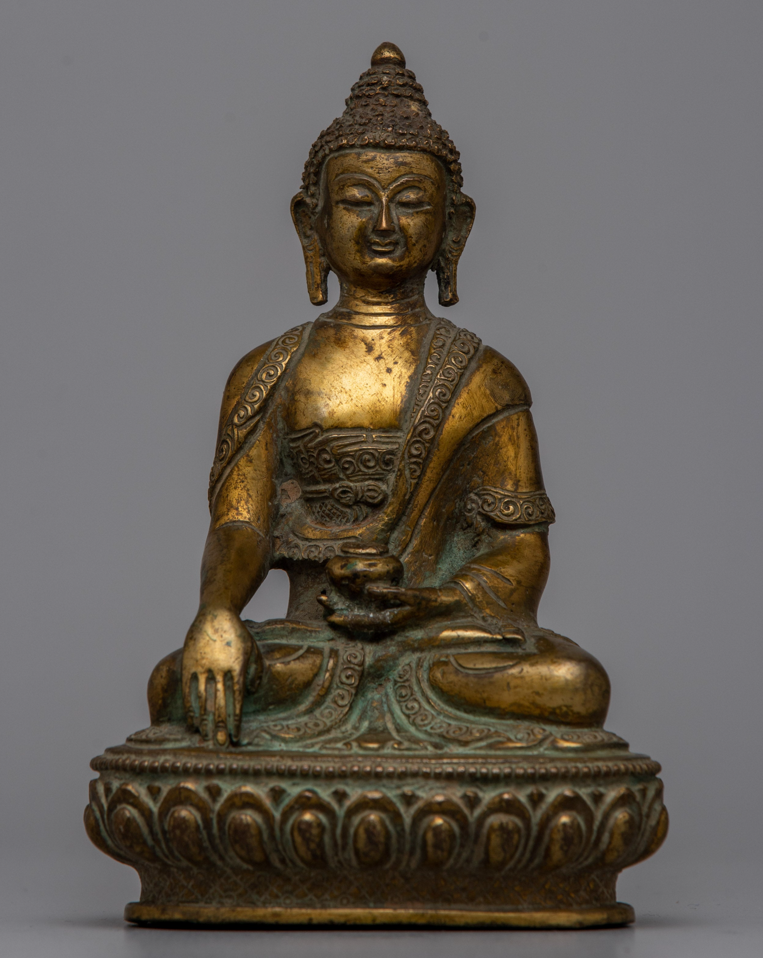 Shakyamuni Copper Statue of Buddha