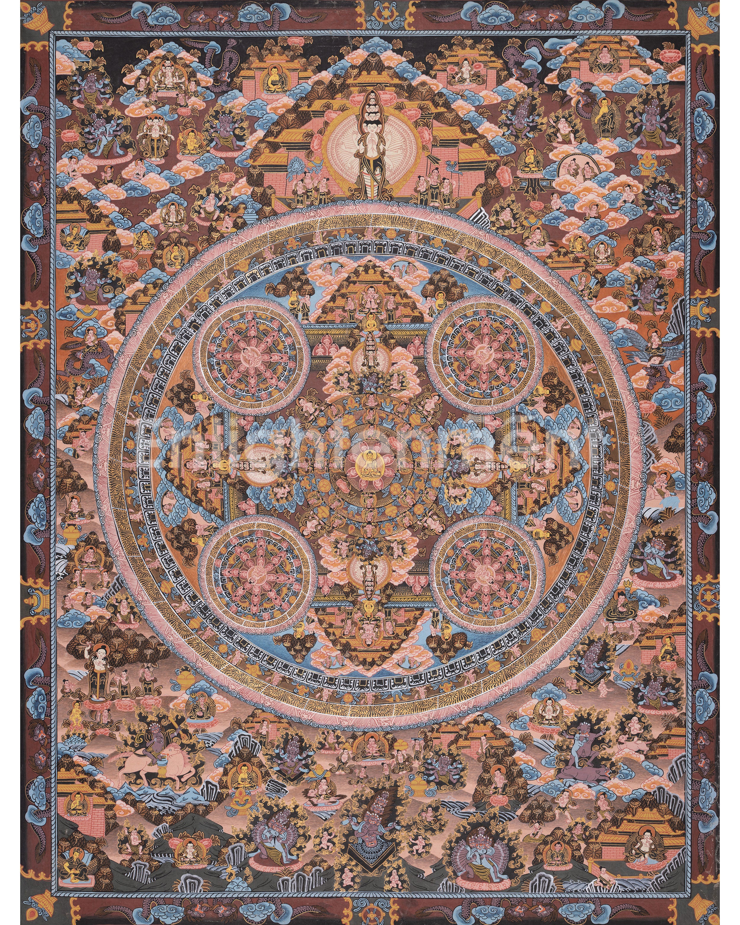 Shakyamuni Buddha Mandala Artwork