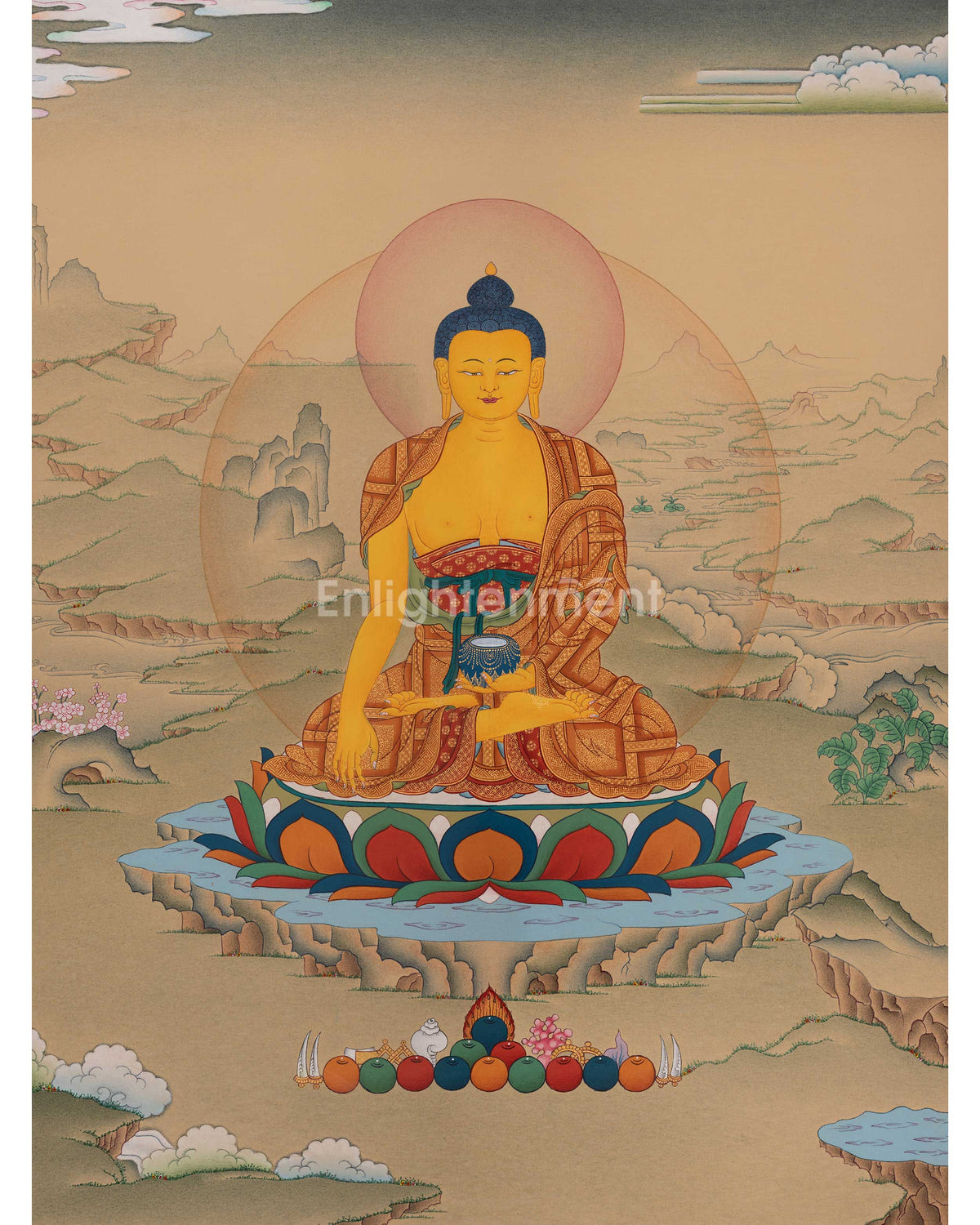 Shakyamuni Buddha Spiritual Artwork