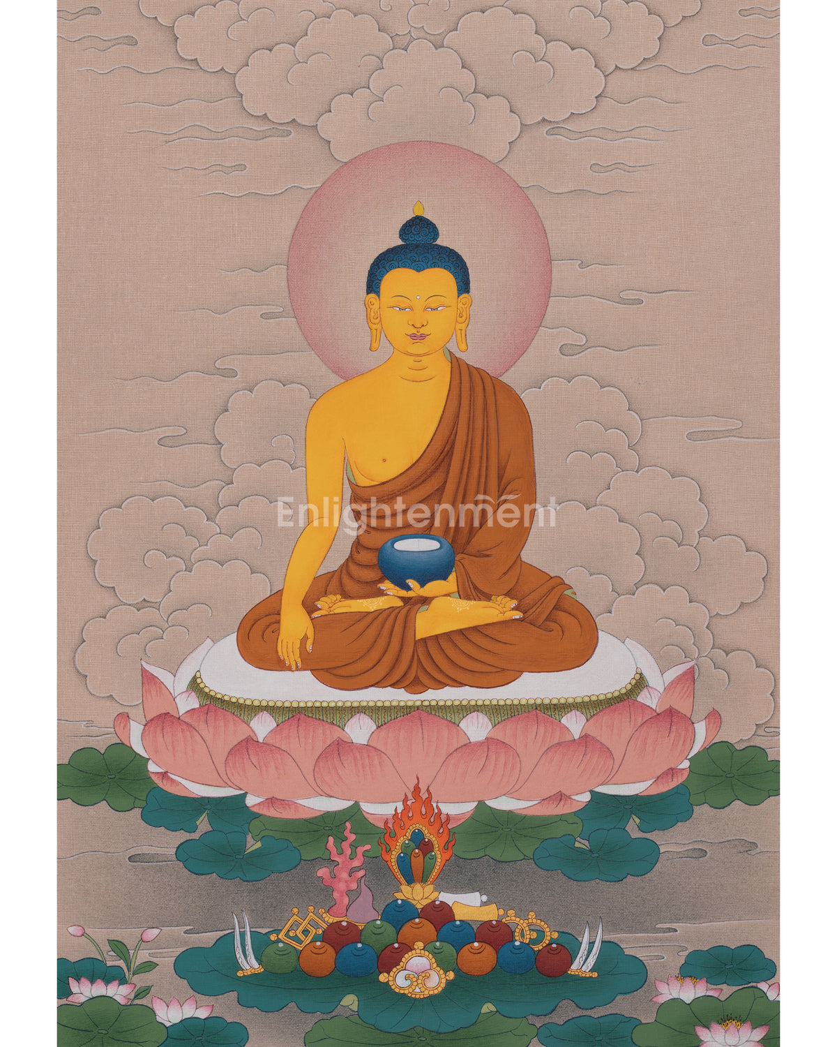 Shakyamuni Buddha Spiritual Awakening Thangka