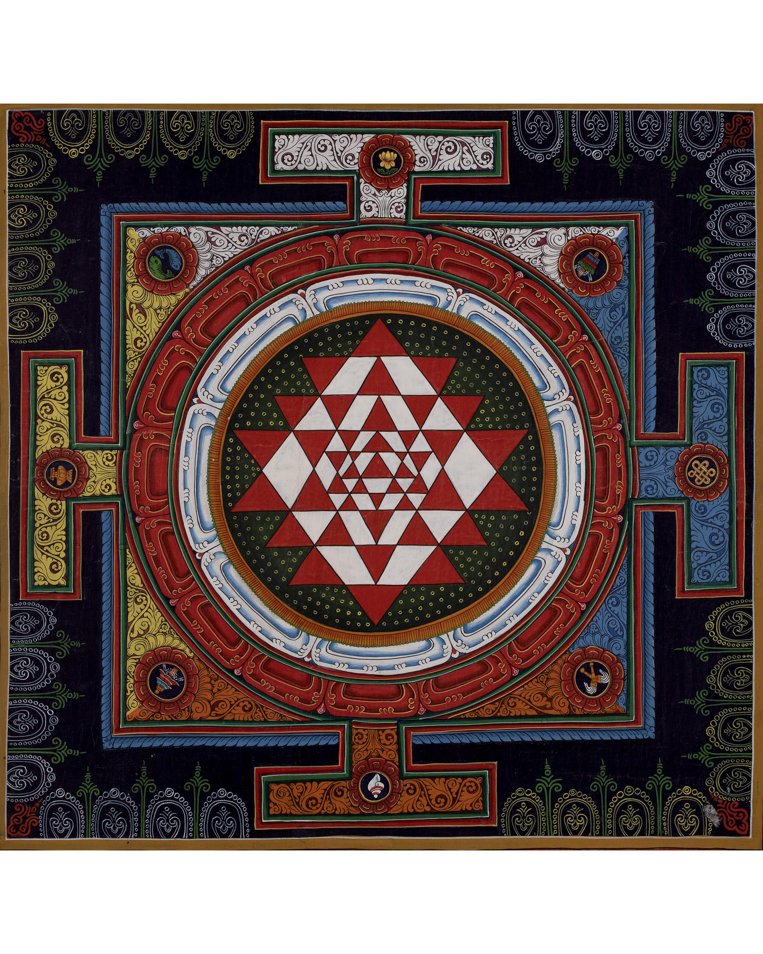 Vintage Shree Yantra Mandala