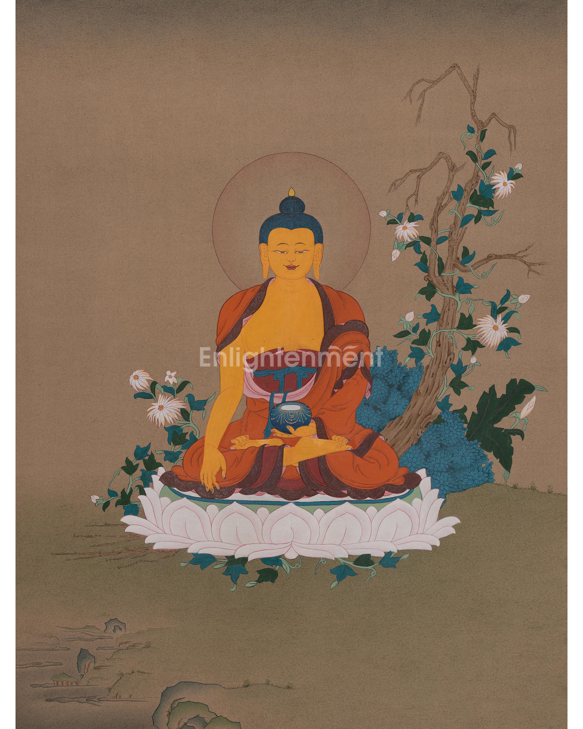 Siddhartha Gautama Buddha Thangka