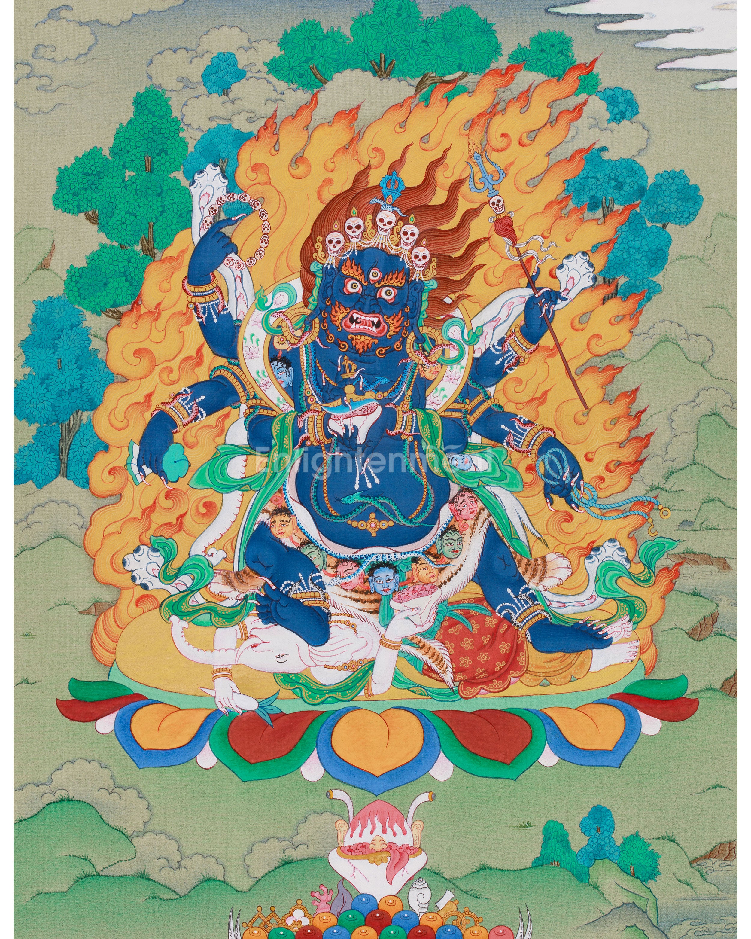 Six-Armed Mahakala