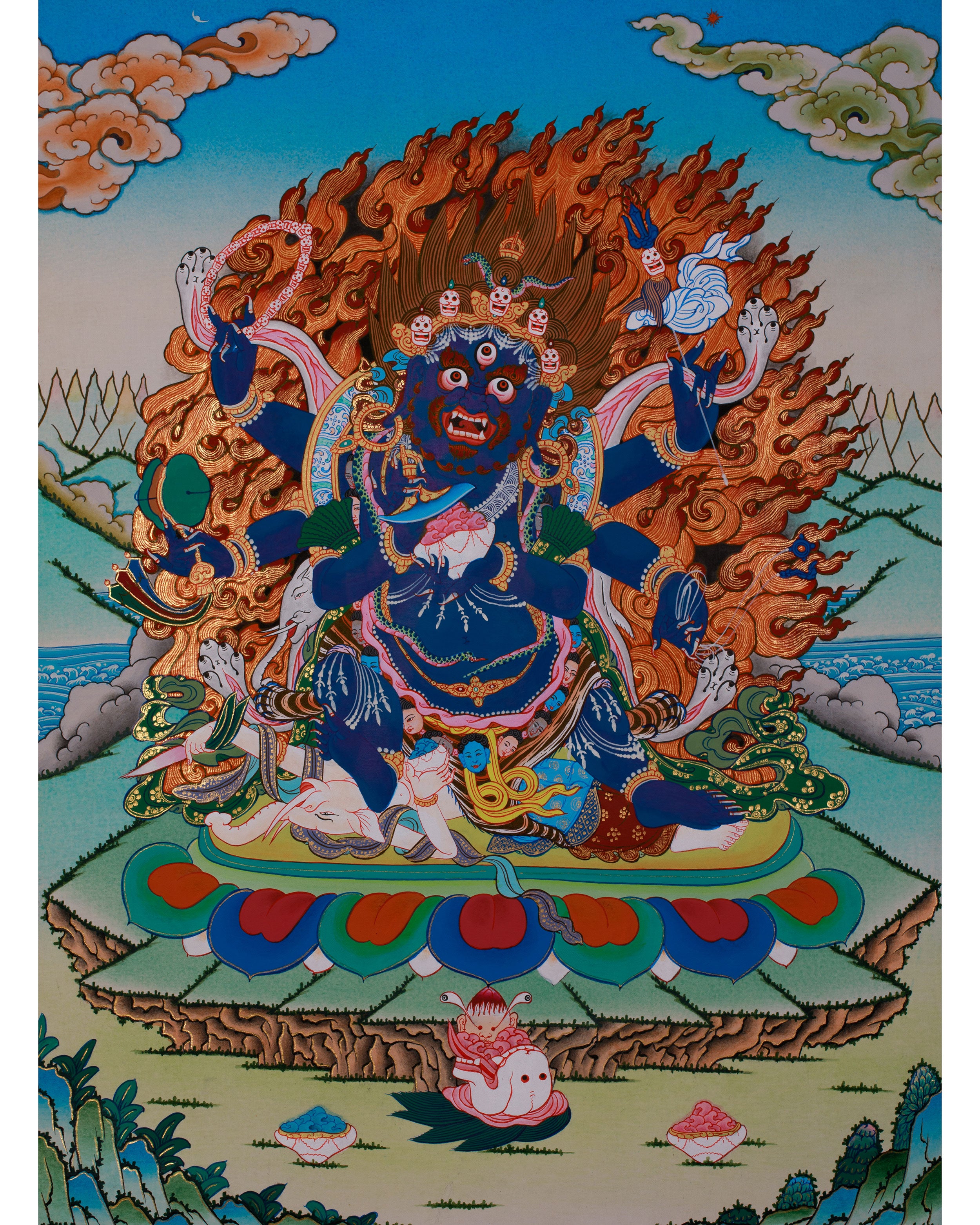 Six Arm Mahakala