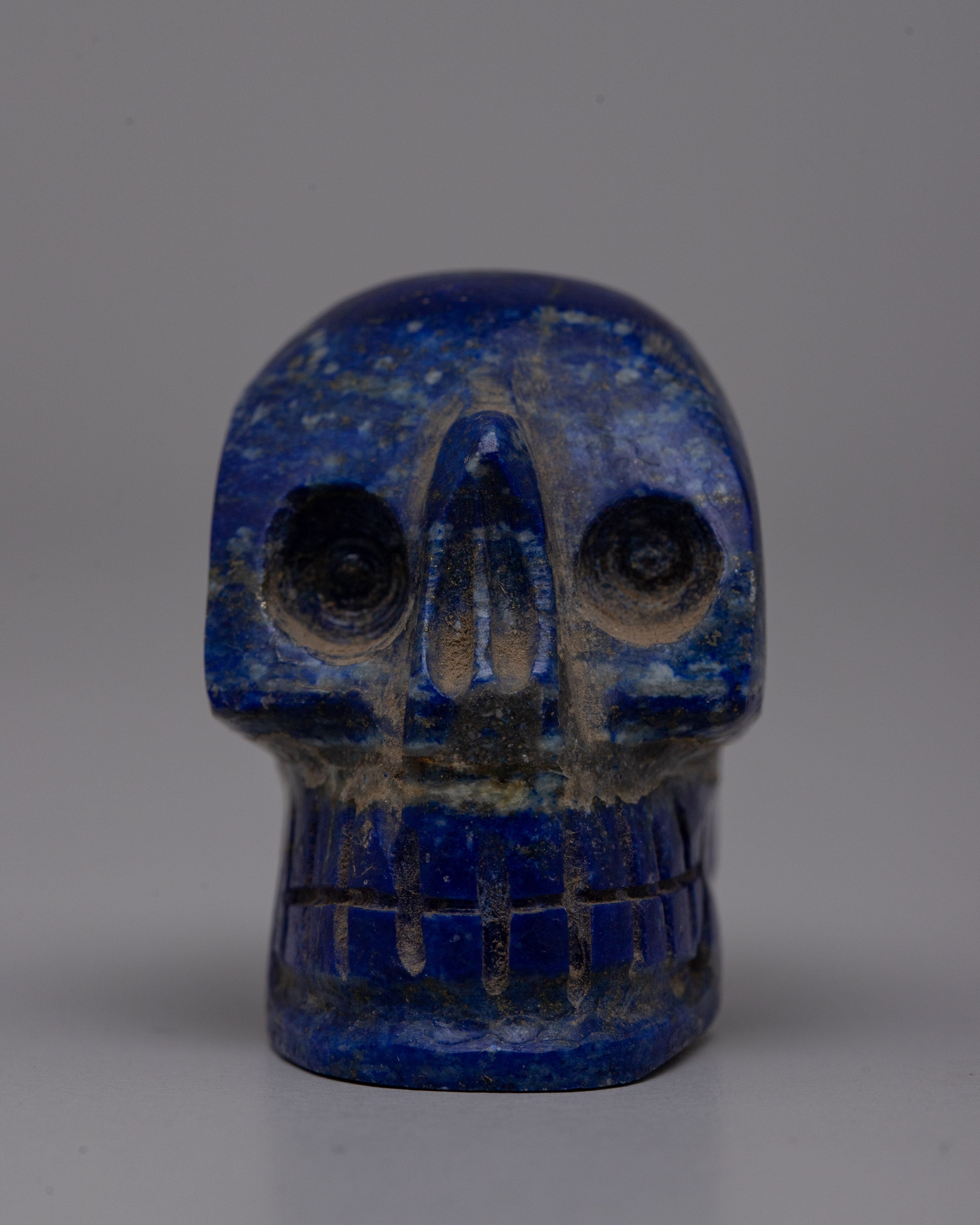 Lapis Lazuli Skull 