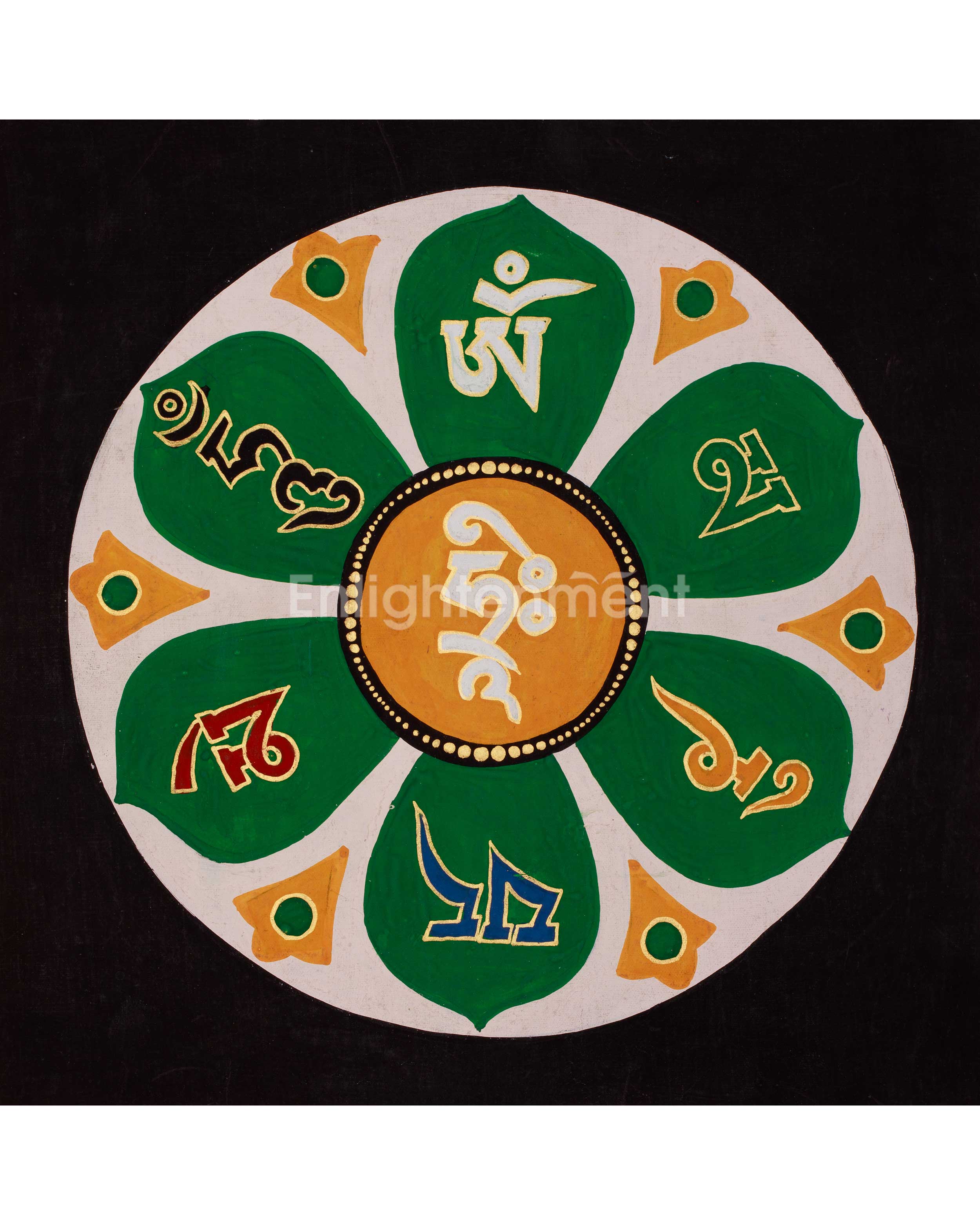 Spiritual Art of Mantra Mandala