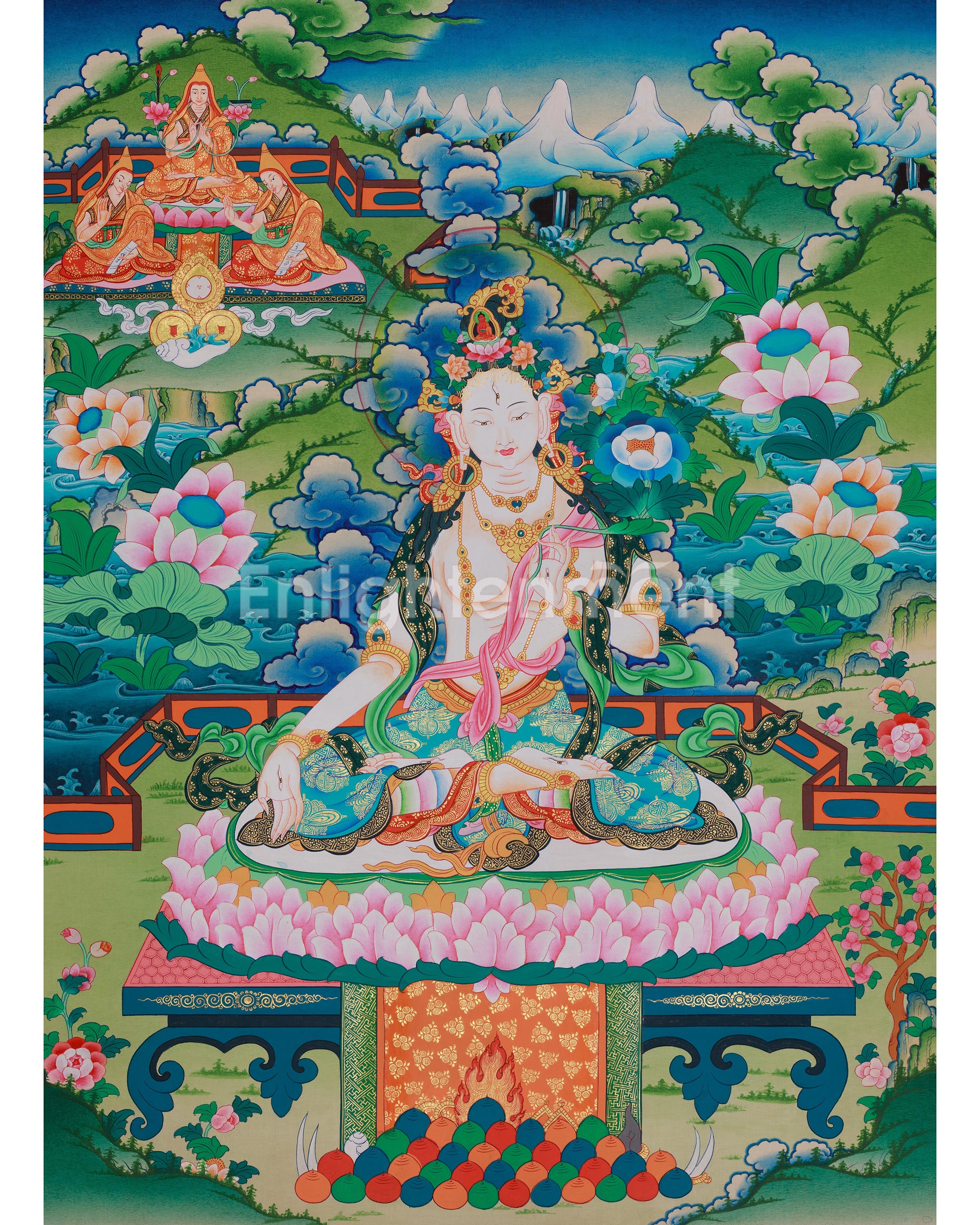Spiritual Art of White Tara
