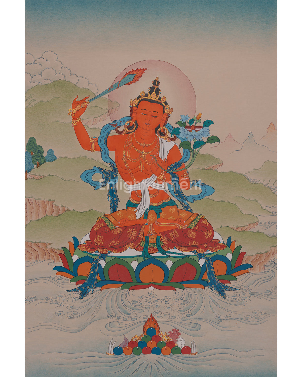 Spiritual Manjushri Artwork